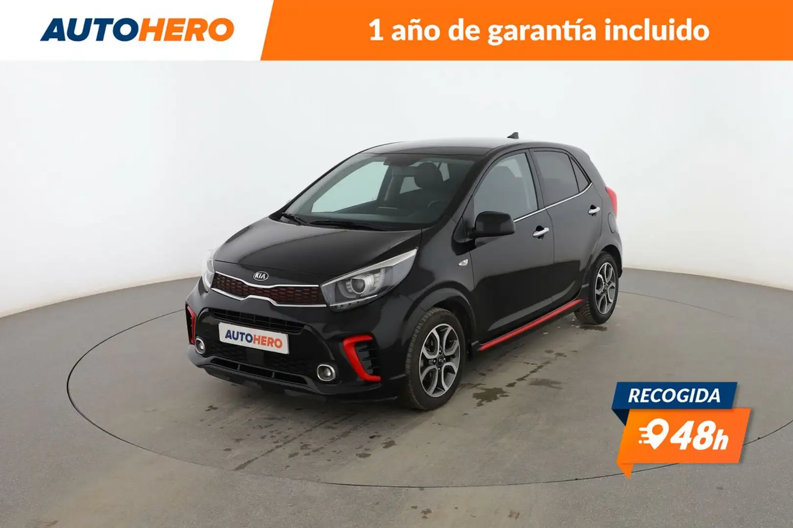 Kia Picanto 1.2 DPi GT-Line Zwart - 1