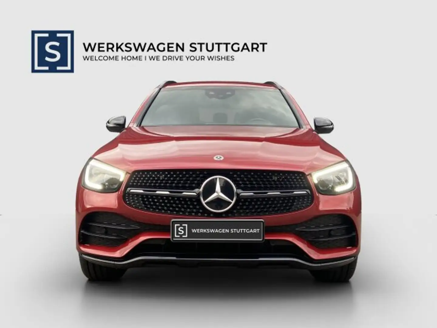 Mercedes-Benz GLC 300 GLC 300 de 4M AMG Night AHK Dis MLed Bur AirBody Rouge - 2