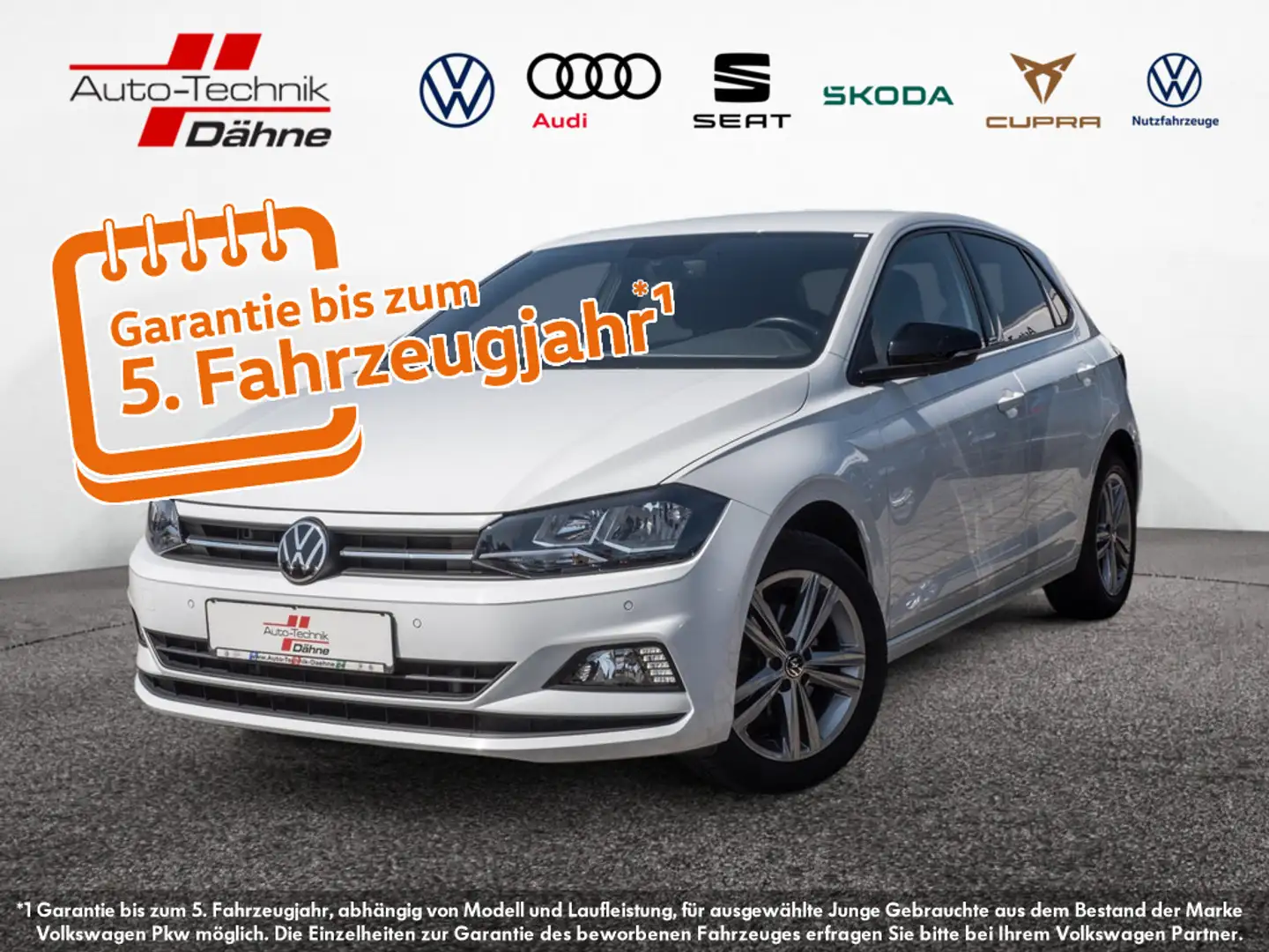Volkswagen Polo 1.0 TSI United KLIMA PDC SHZ KAMERA NAVI Bianco - 1