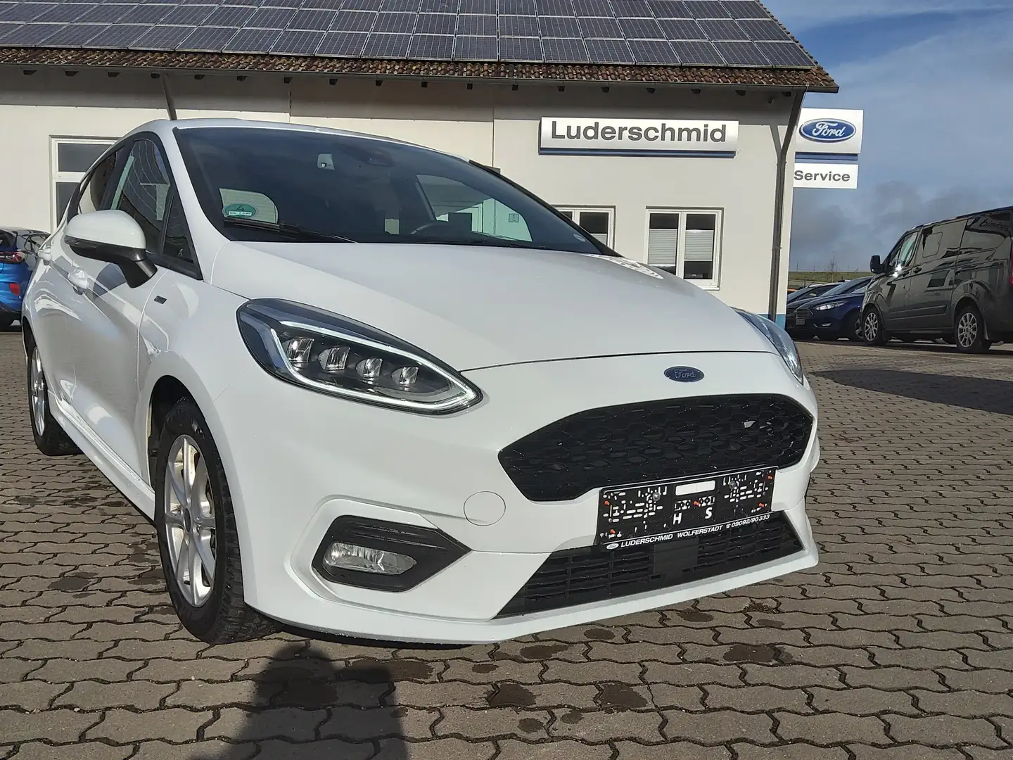Ford Fiesta ST-Line Weiß - 1