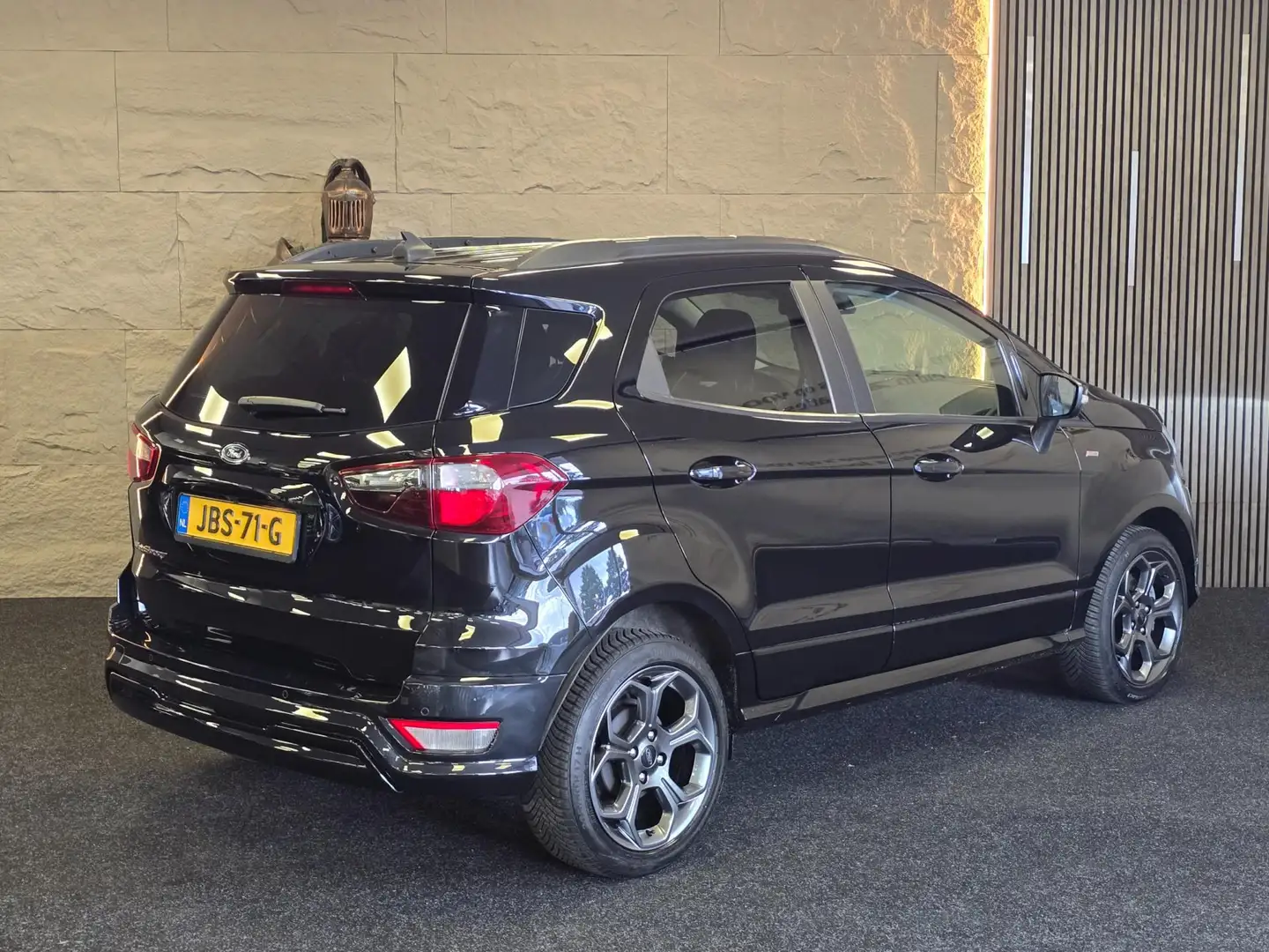 Ford EcoSport 1.0 EcoBoost ST-Line|GARANTIE|CRUISE|NAVI|STOELVER Zwart - 2