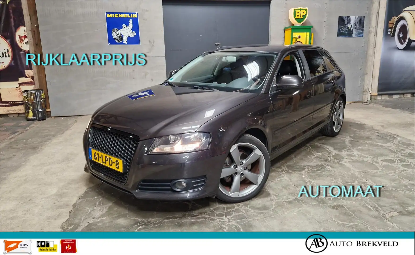 Audi A3 Sportback 1.8 TFSI Ambition Pro Line 161PK Automaa Grau - 1