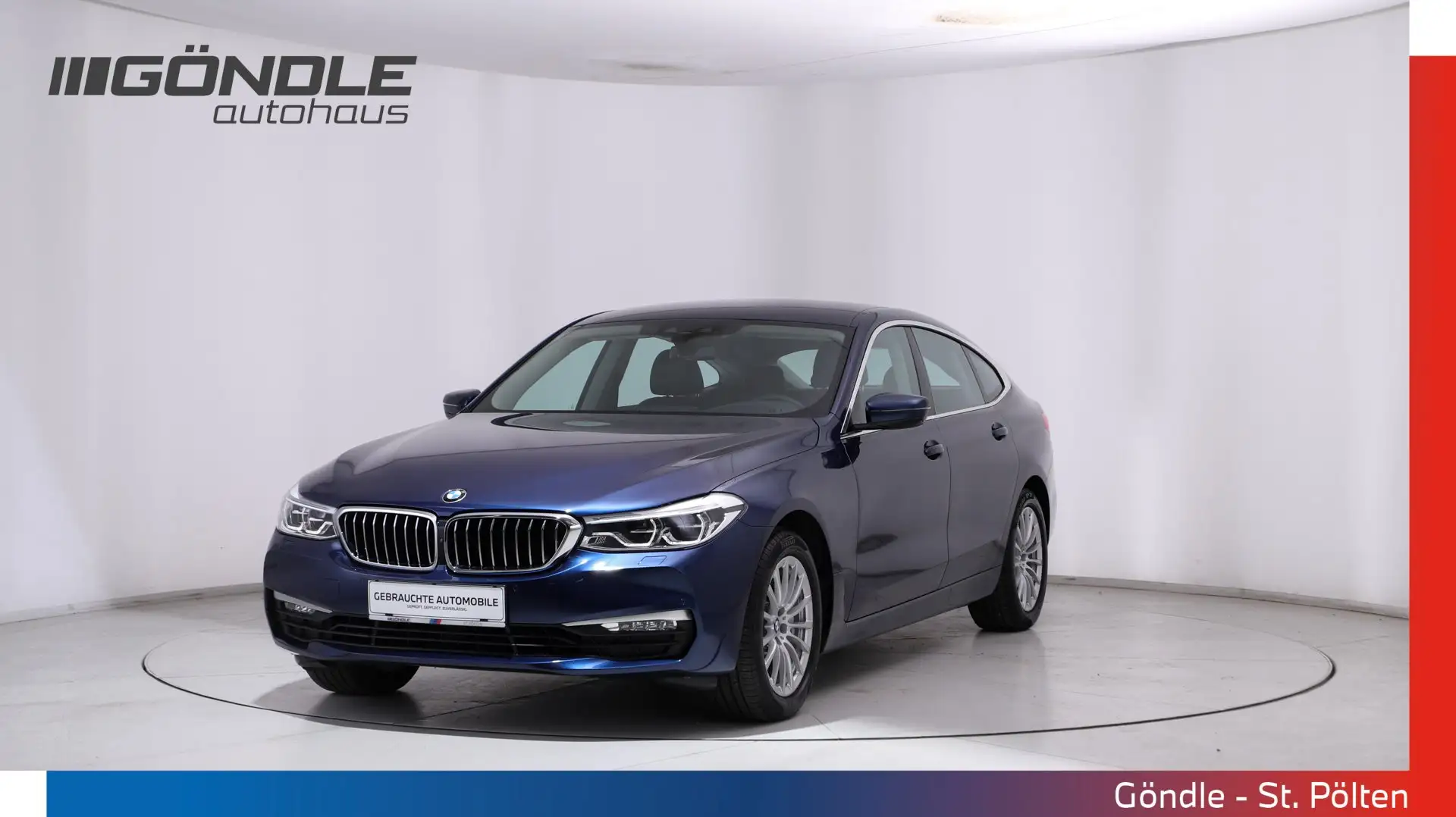 BMW 630 630d xDrive Gran Turismo Blau - 1