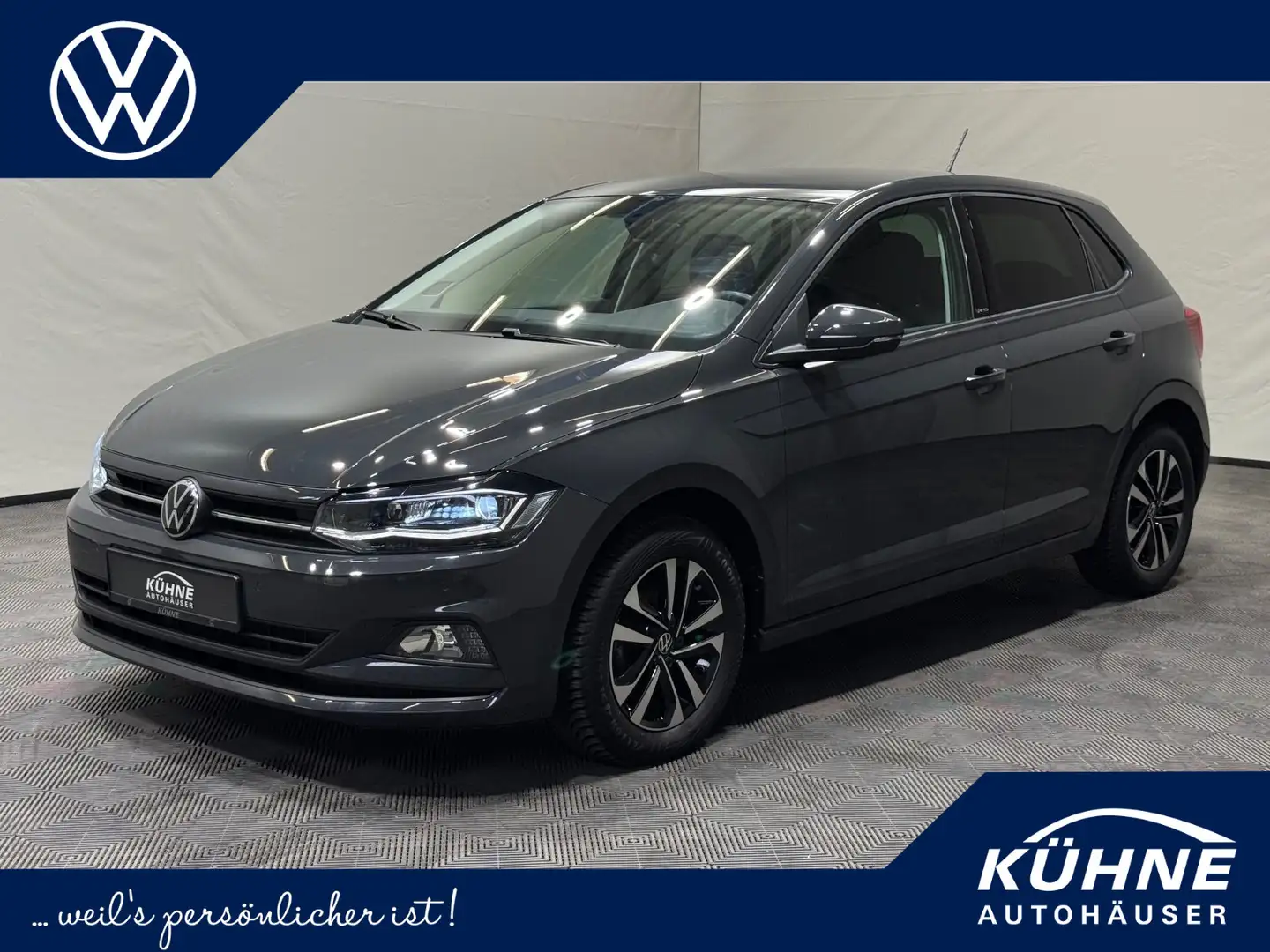 Volkswagen Polo United 1.0 TSI DSG | AHK LED ACC DAB PDC Grau - 1