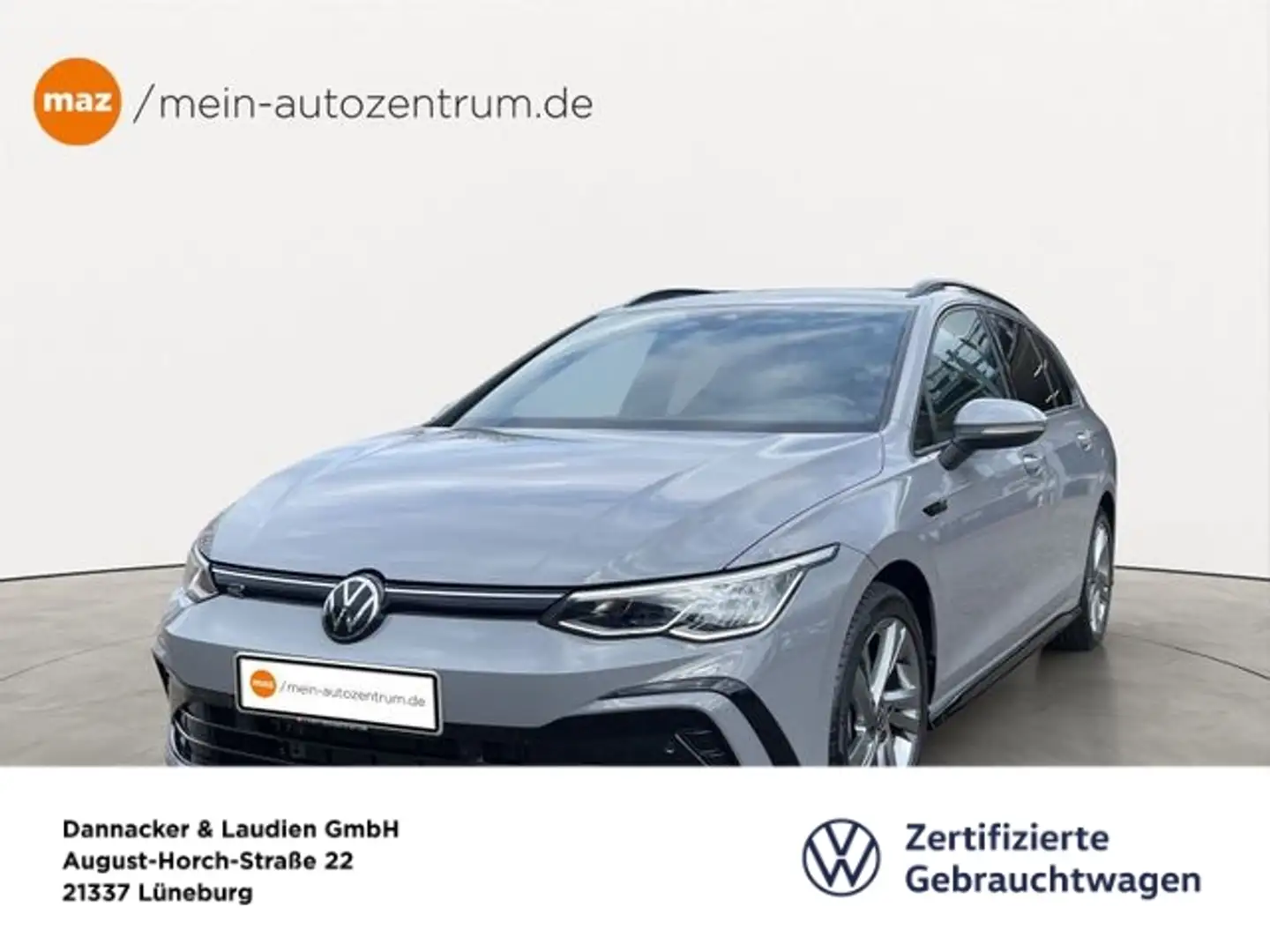 Volkswagen Golf VIII 2.0 TDI R-Line Alu LED AHK Nav Gris - 1