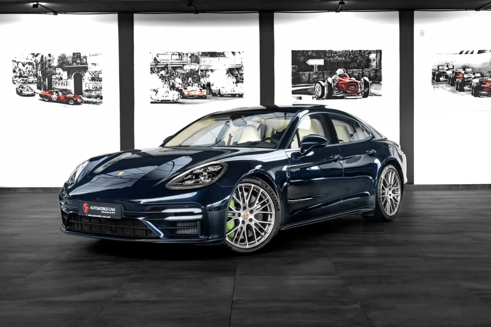 Porsche Panamera Turbo S E-Hybrid 1.Hd Traumausstattung Blauw - 1