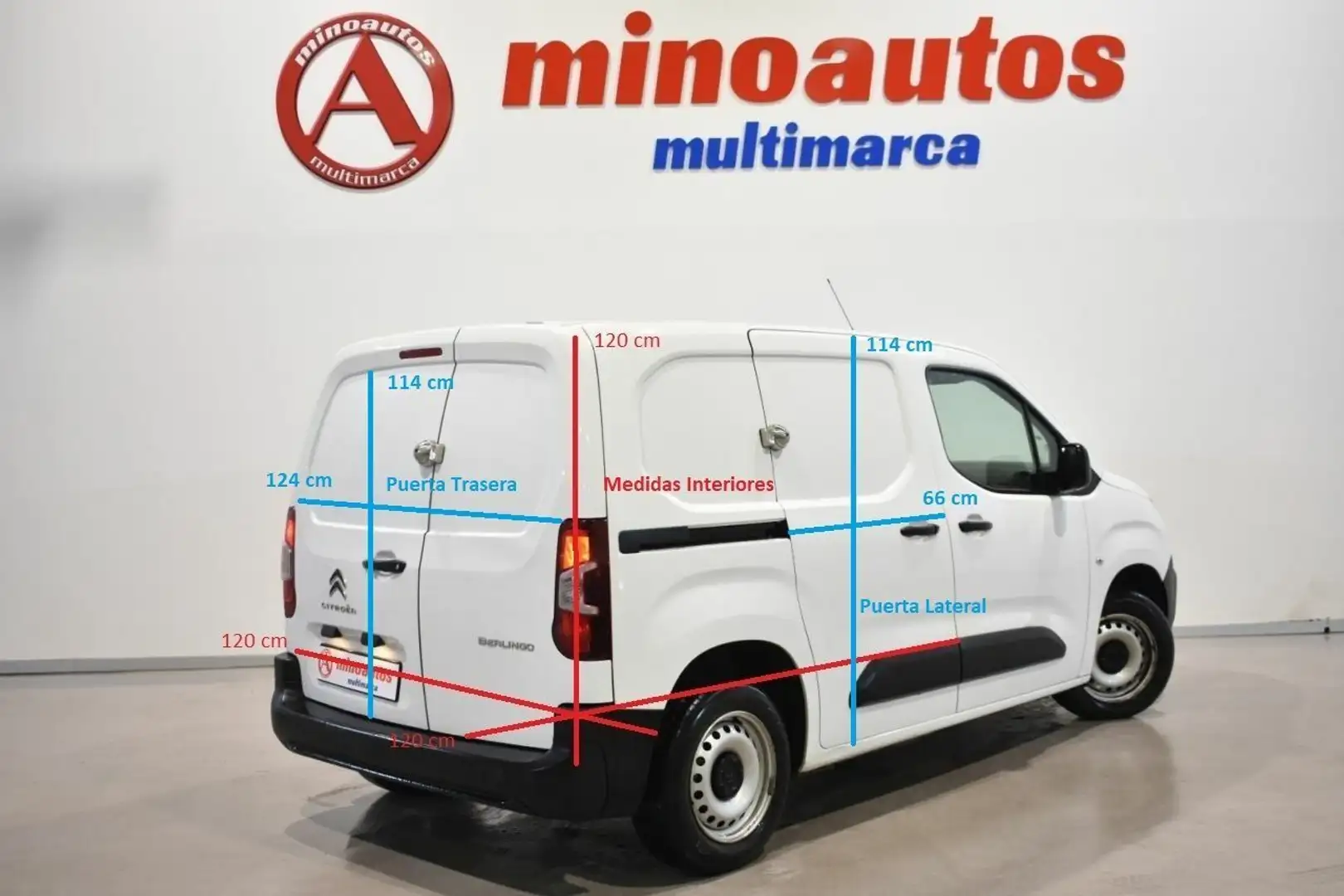 Peugeot Partner FURGÓN L1 1.5 BLUEHDI 100 CV Bianco - 2