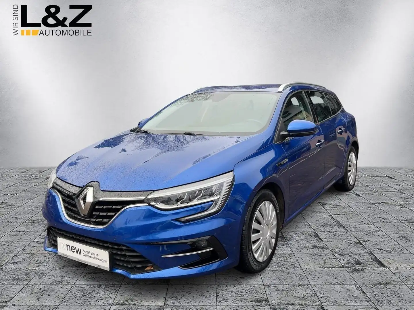 Renault Megane Grandtour Plug-in Hybrid Intens Blau - 1