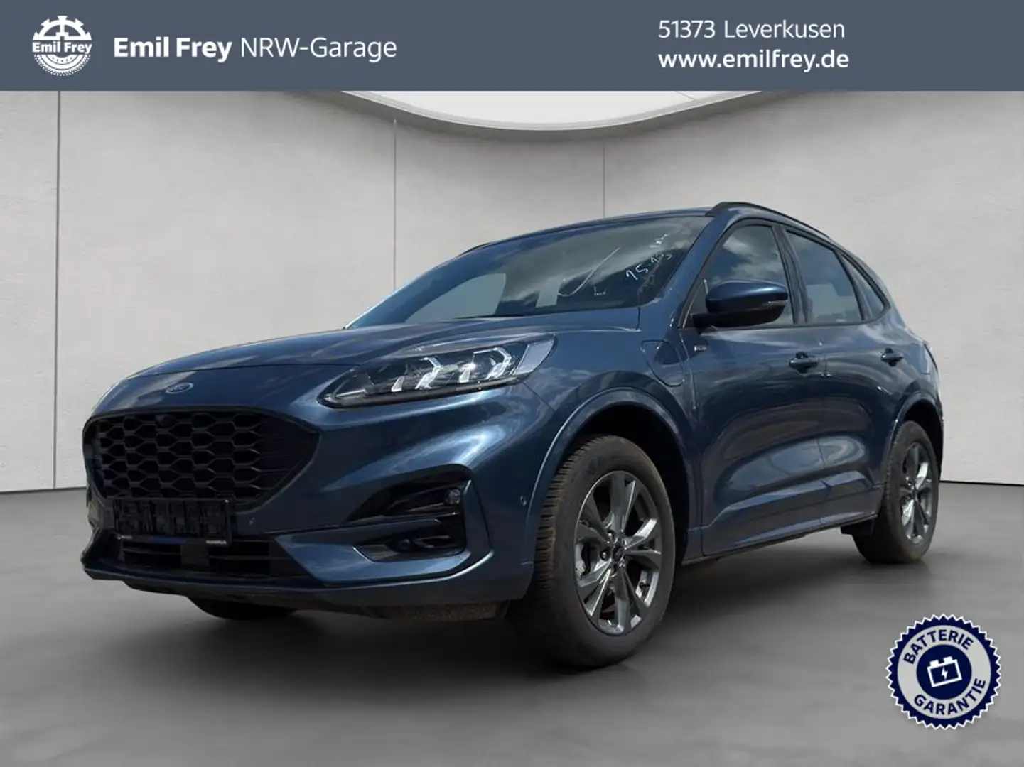 Ford Kuga 2.5 Duratec PHEV ST-LINE AHK+LED+NAV+SHZ+PDC Bleu - 1