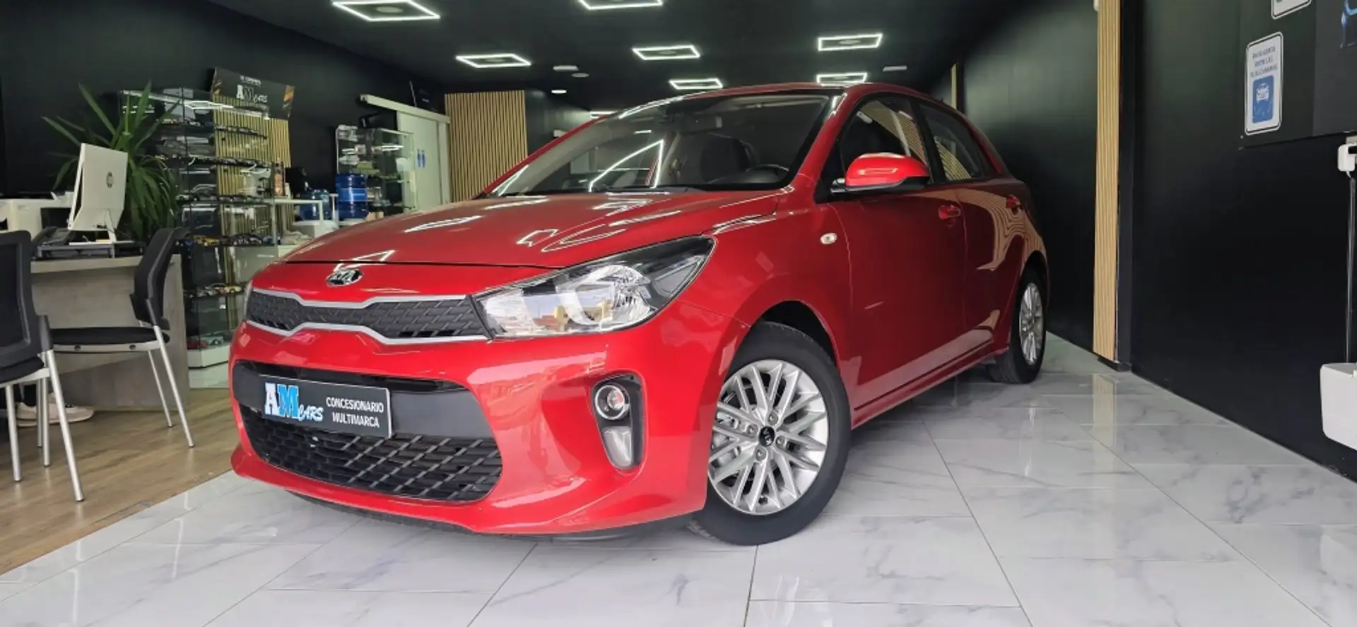 Kia Rio 1.2 CVVT Eco-Dynamics Drive Rojo - 2