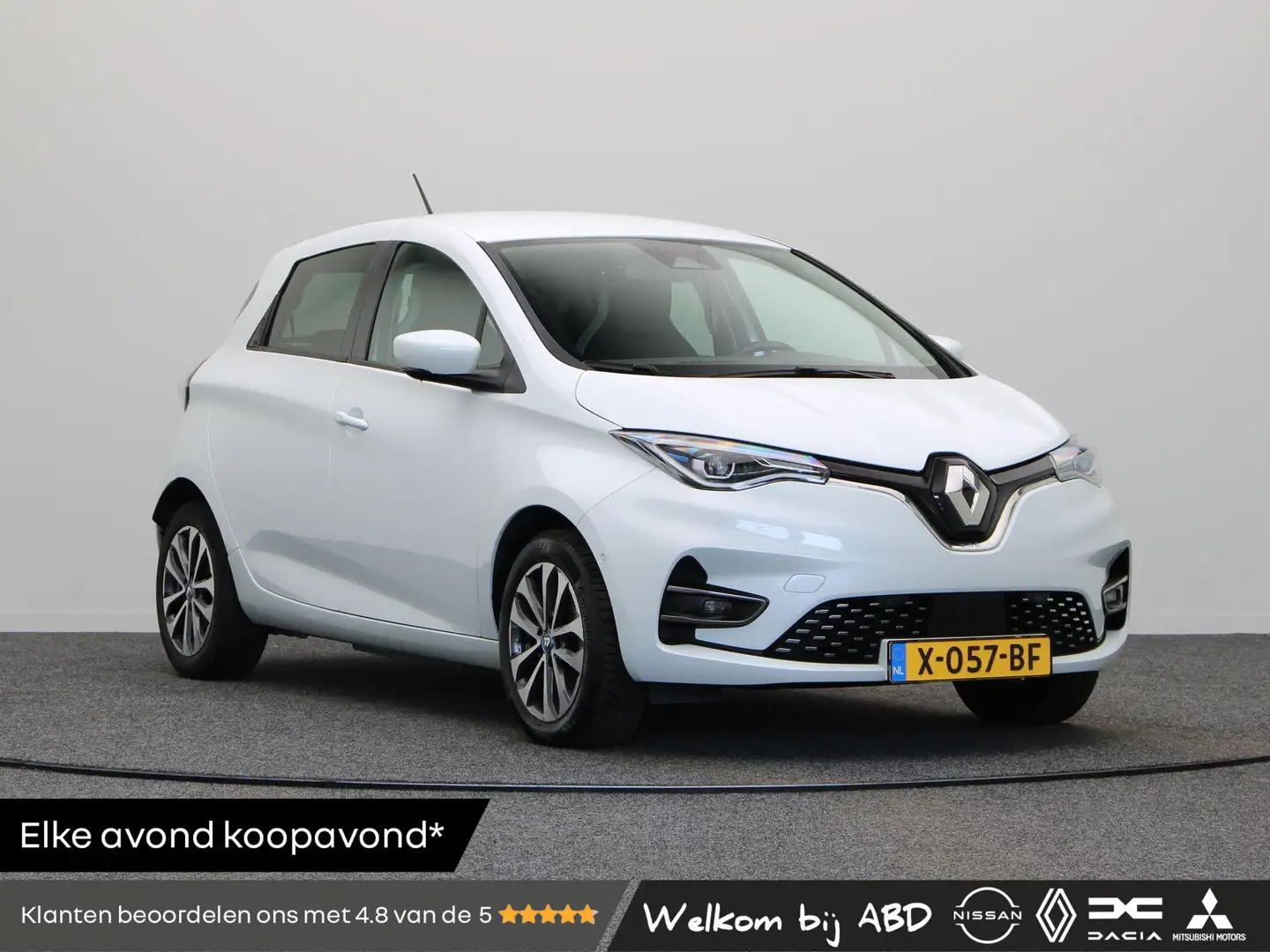 Renault ZOE R135 Intens 52 kWh | Accu Koop | Stuur en stoelver Wit - 1