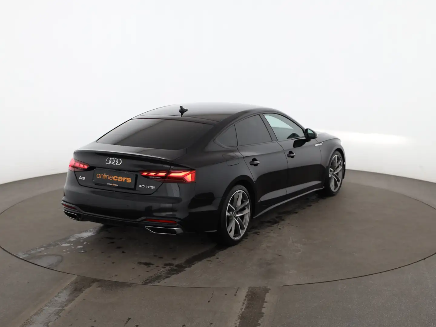 Audi A5 SB 40 TFSI S-Line Aut MATRIX RADAR LEDER NAVI Schwarz - 2