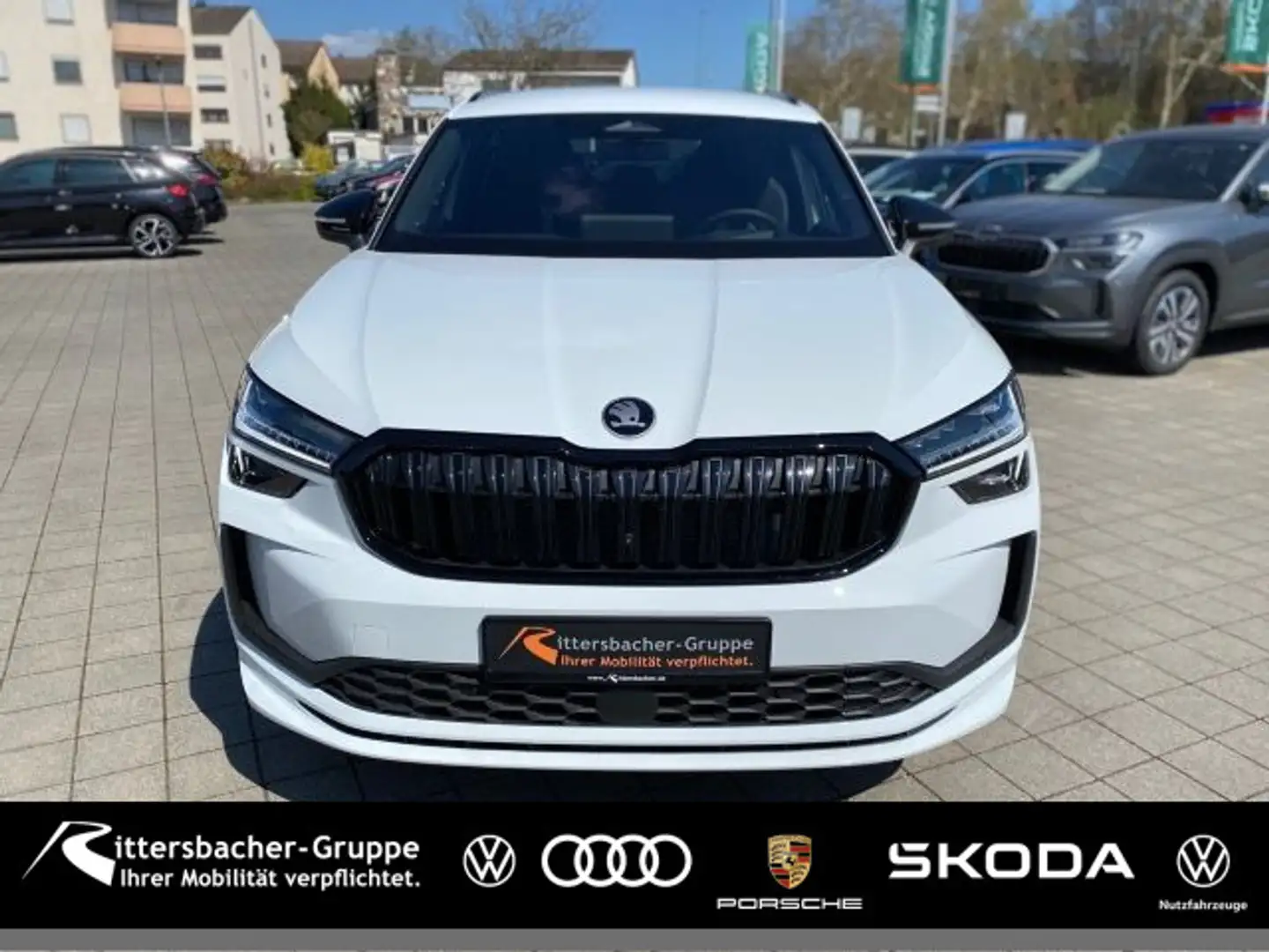 Skoda Kodiaq Sportline 2,0 TDI 142 kW 7-Gang-DSG 4x4 V Weiß - 1