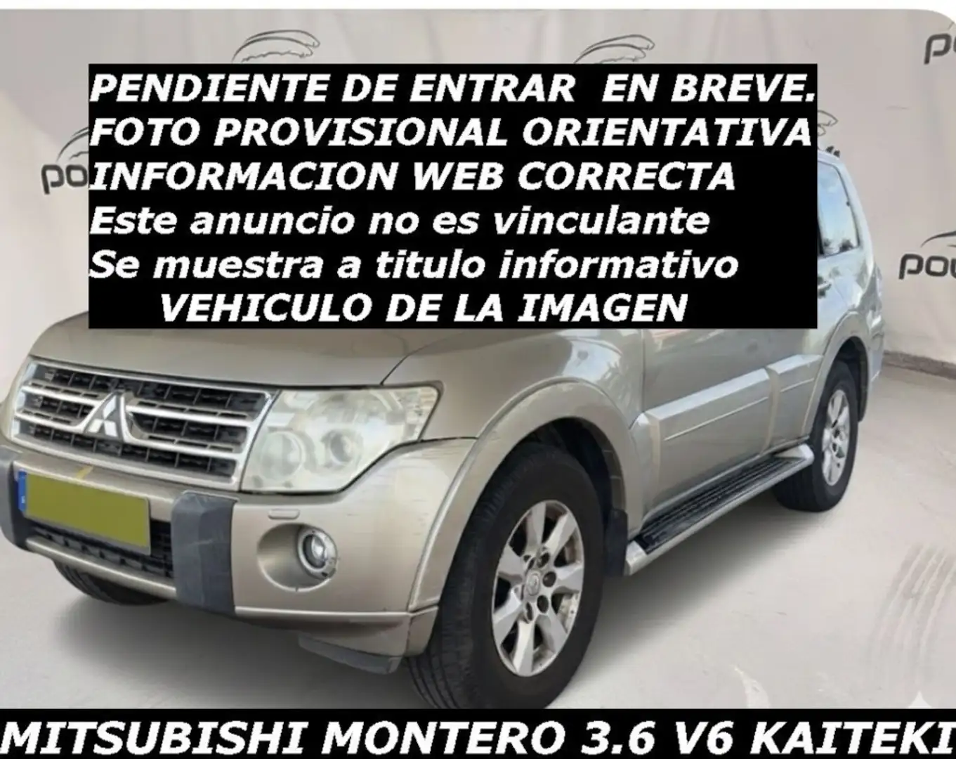 Mitsubishi Montero 3.8 V6 Kaiteki Aut. Silber - 1