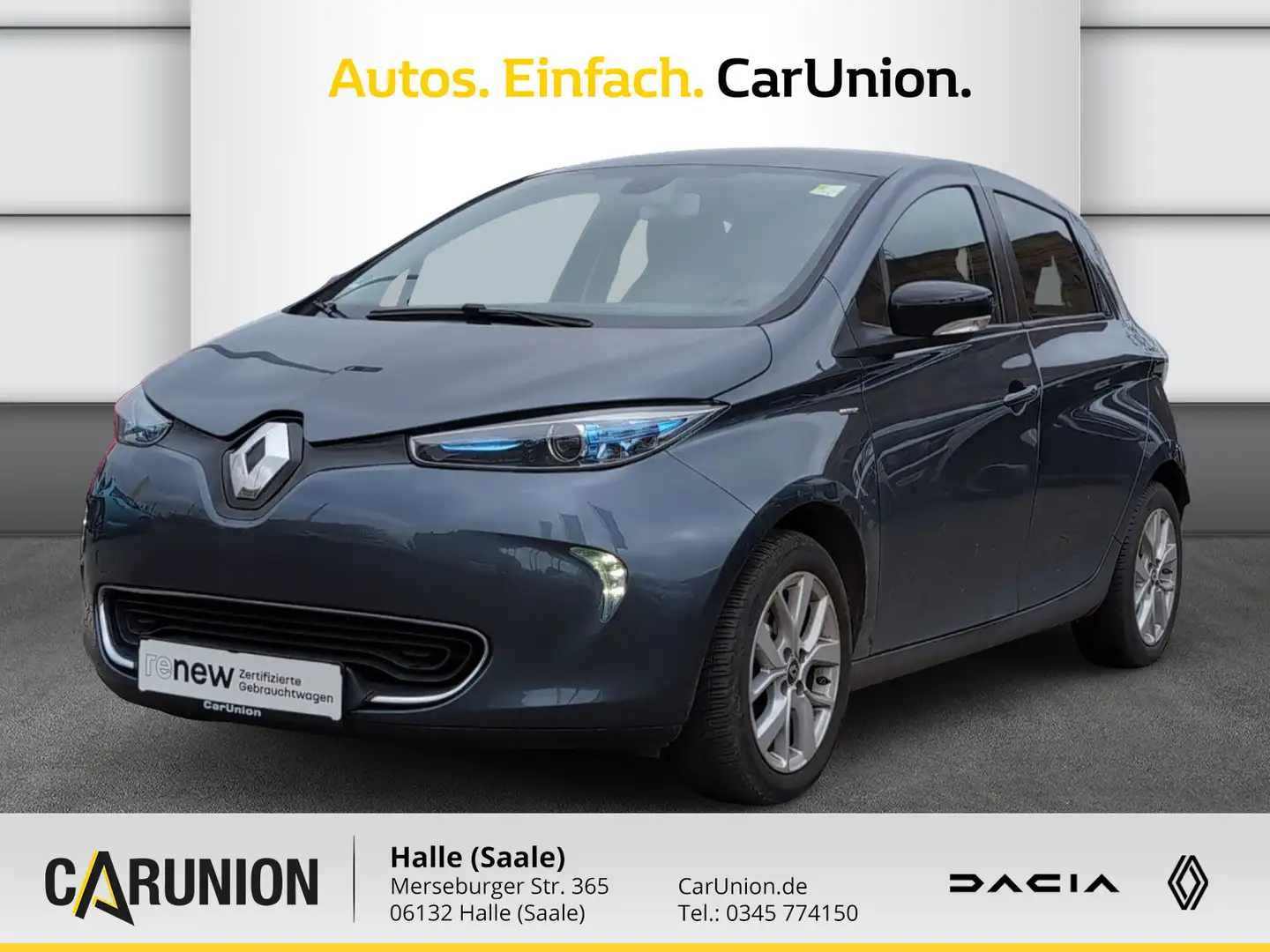 Renault ZOE LIFE Option auf LIMITED Paket Kaufbatterie Gris - 1