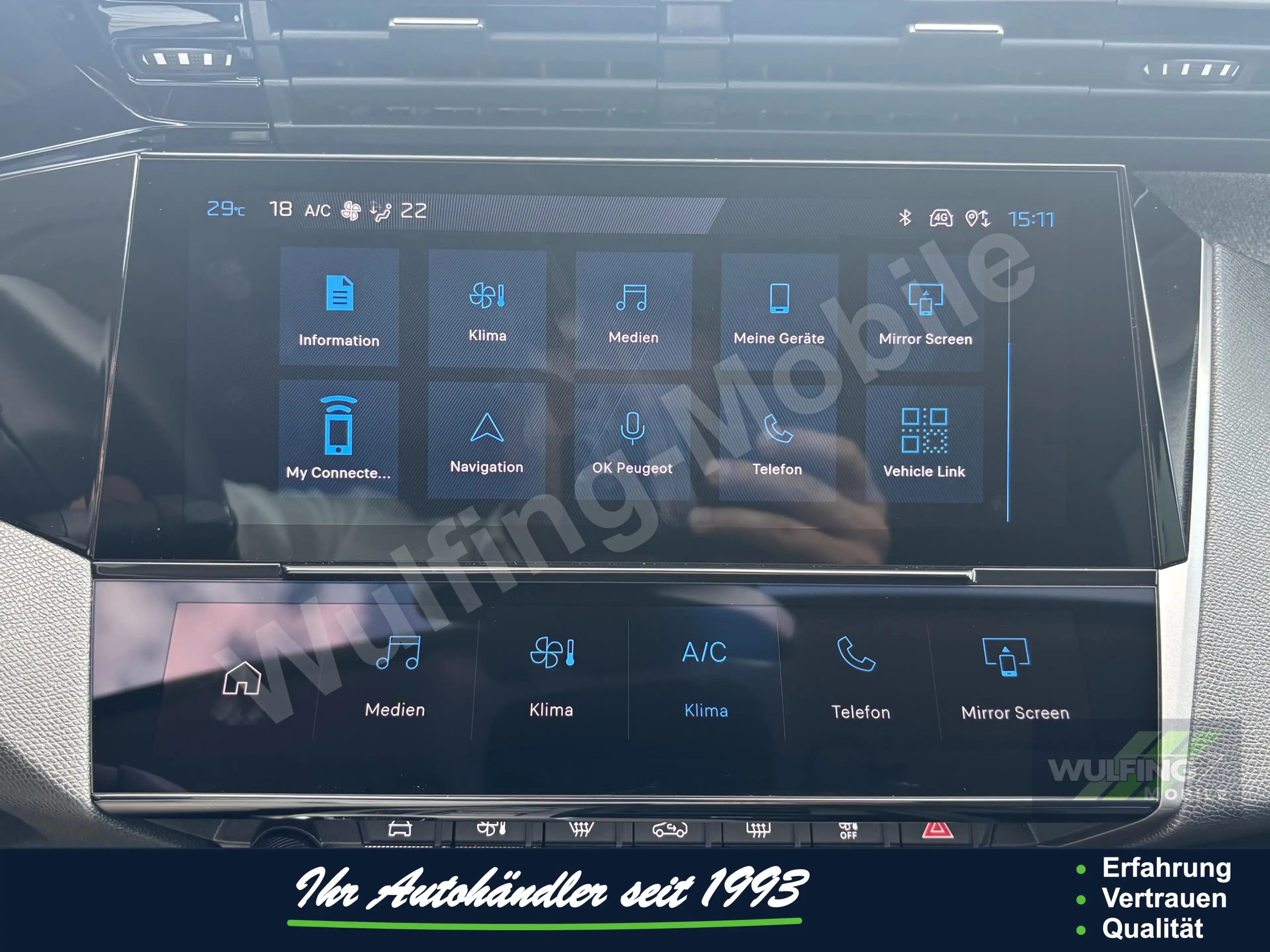 Peugeot 408 Hybrid 145 e-DCS6 Allure ACC CAM NAVI LED — photo 13