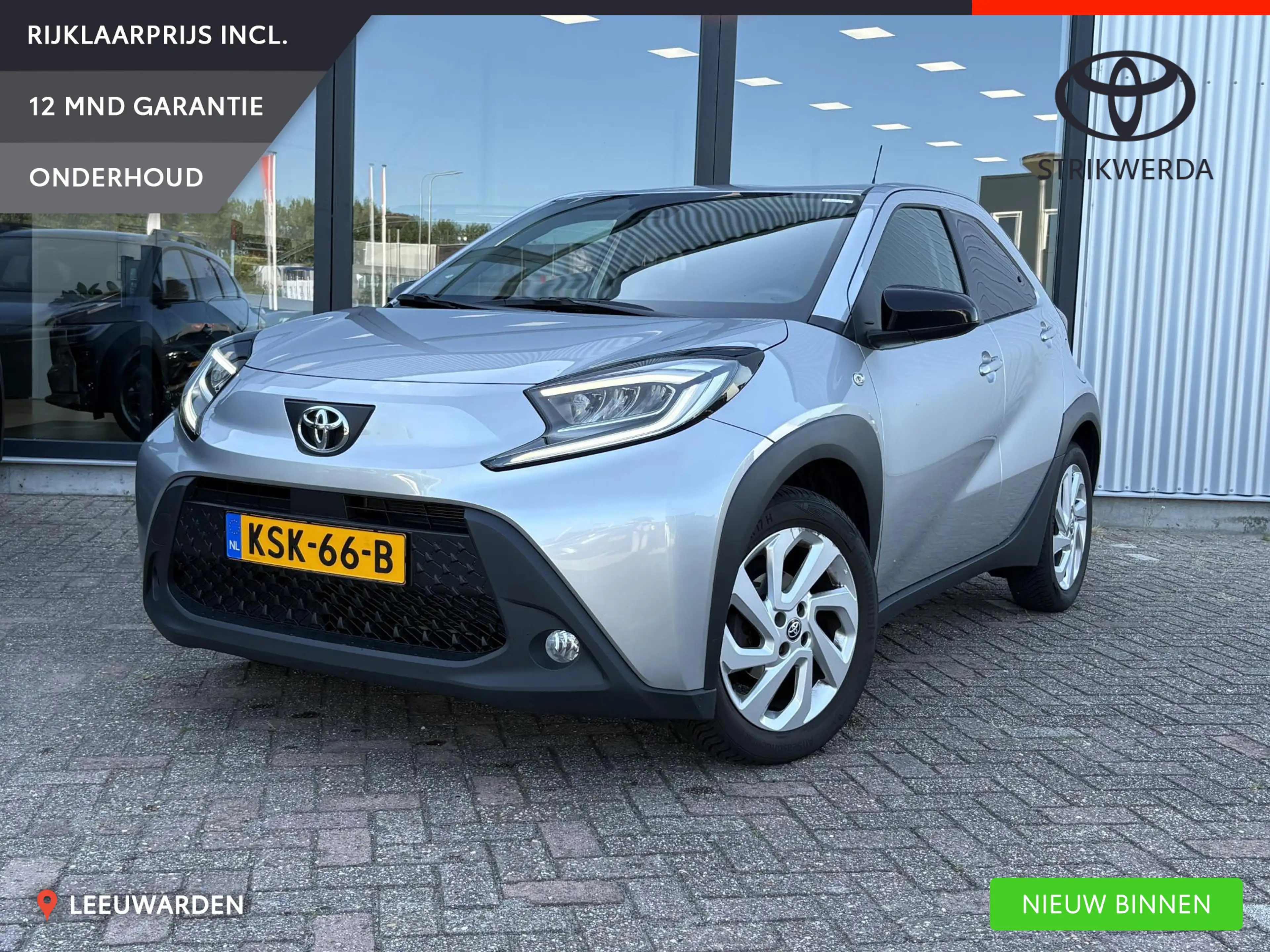 Toyota Aygo X 1.0 VVT-i MT first