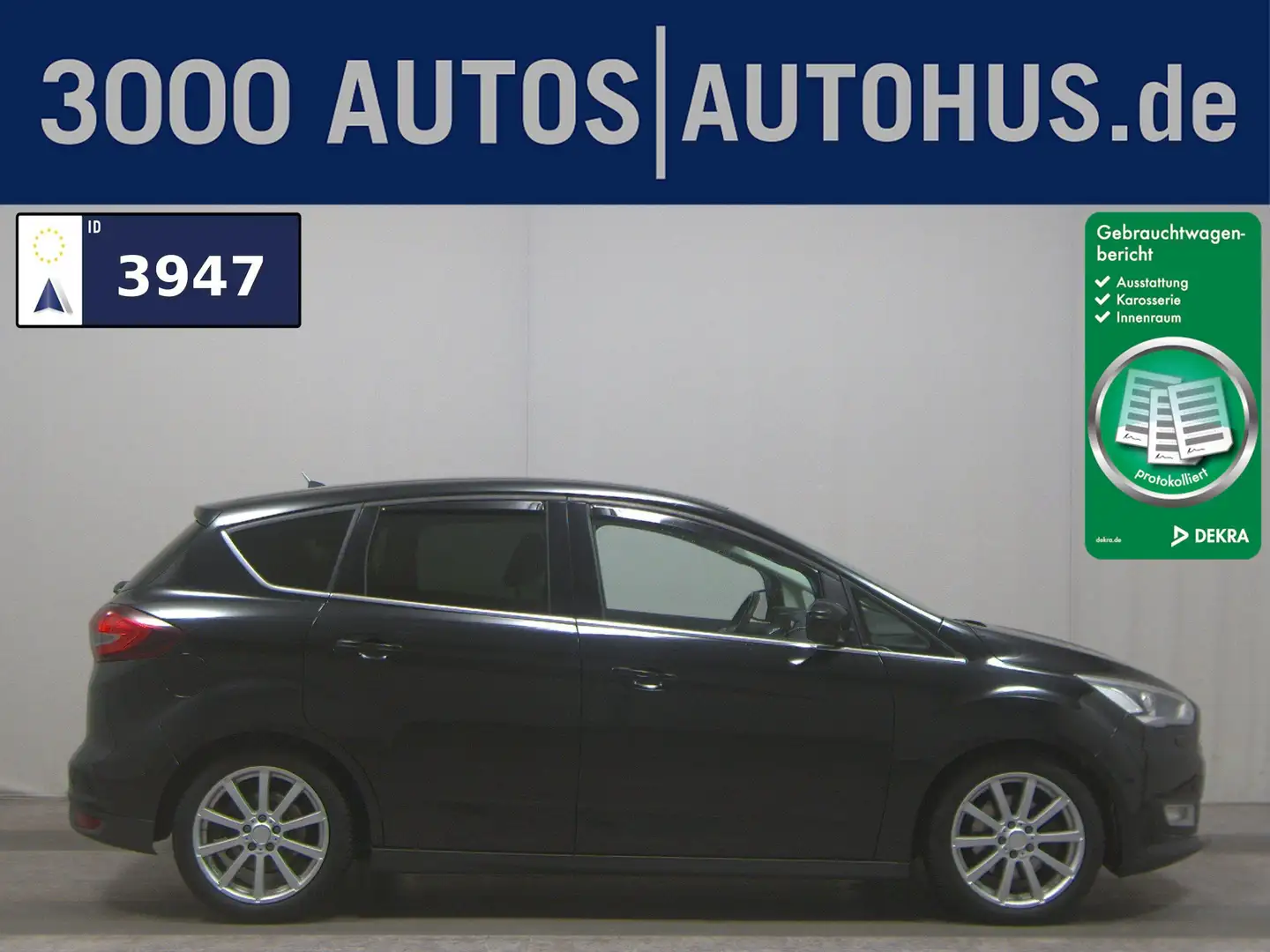 Ford C-Max 2.0 TDCi Titanium Navi Xenon PDC Shz Schwarz - 1