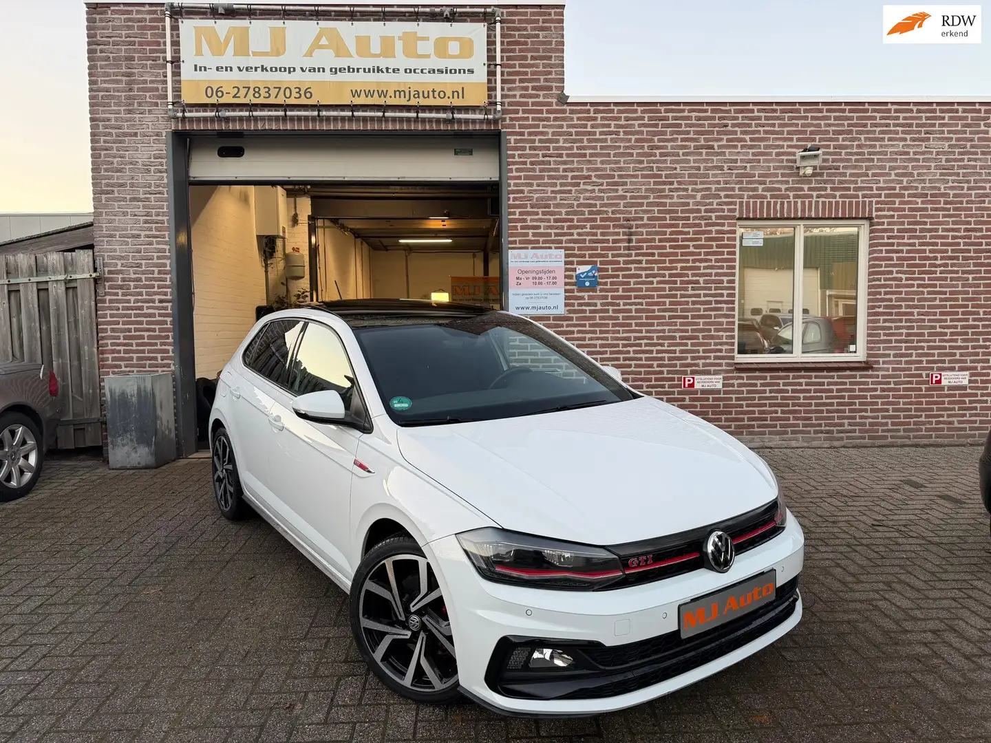 Volkswagen Polo GTI 2.0 TSI panoramadak virtual ACC Wit - 1