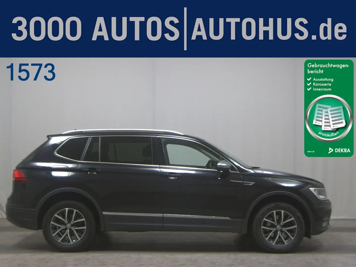 Volkswagen Tiguan Allspace 2.0 TDI Comfortline AHK ACC RFK Schwarz - 1