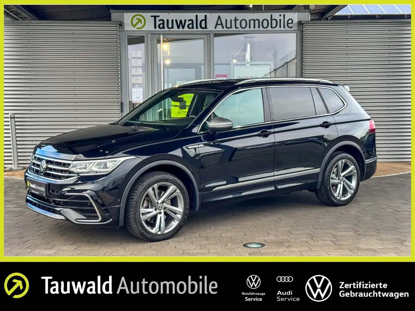 Volkswagen Tiguan Allspace 2.0 TSI DSG 4M R-Line 7S/RFK/ACC Noir - 1