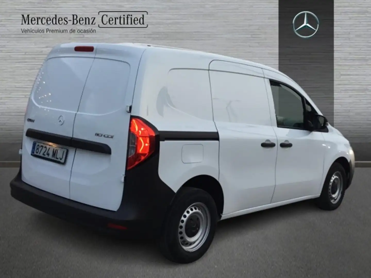 Mercedes-Benz Citan N1 Furgón 110CDI Largo Base Blanco - 2