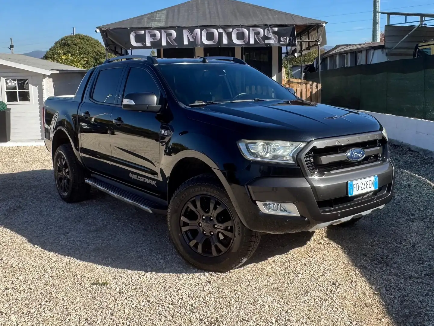 Ford Ranger Ranger 3.2 tdci double cab Wildtrak 200cv auto Nero - 1