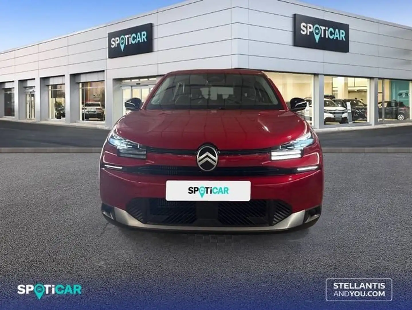 Citroen C4 Hybrid 136 e-DCS6 Plus Rojo - 2