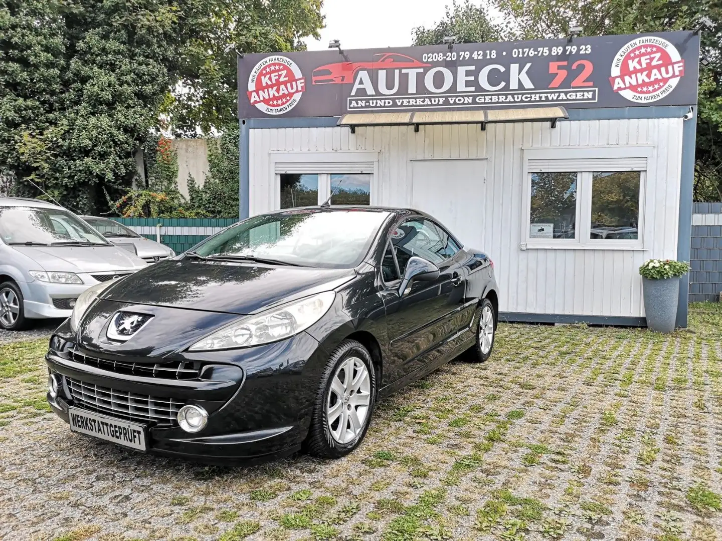 Peugeot 207 CC Cabrio Sport * Klima * TÜV/AU * Schwarz - 1