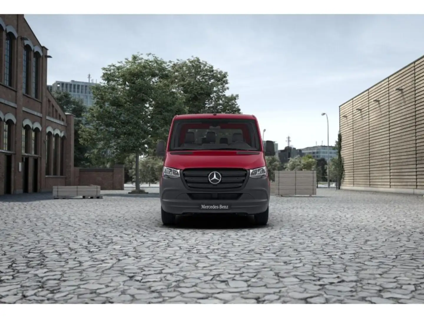 Mercedes-Benz Sprinter 314 DoKa Pritsche L2 *StandHZ*Klima* Rot - 2