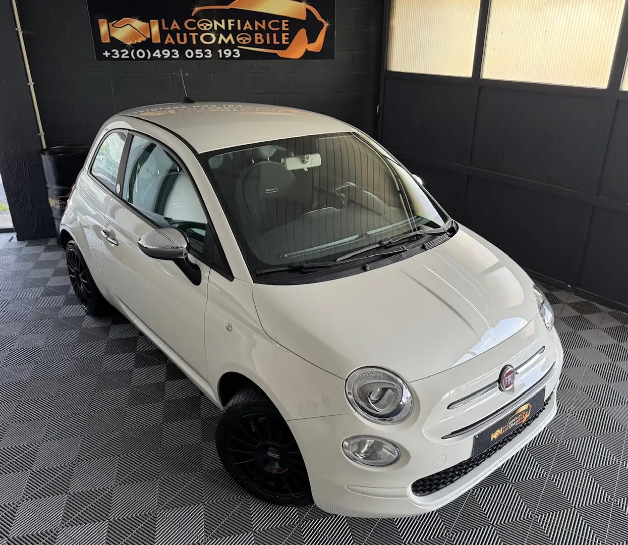 Fiat 500 1.2i 1er propriétaire garantie 12 mois Blanc - 1