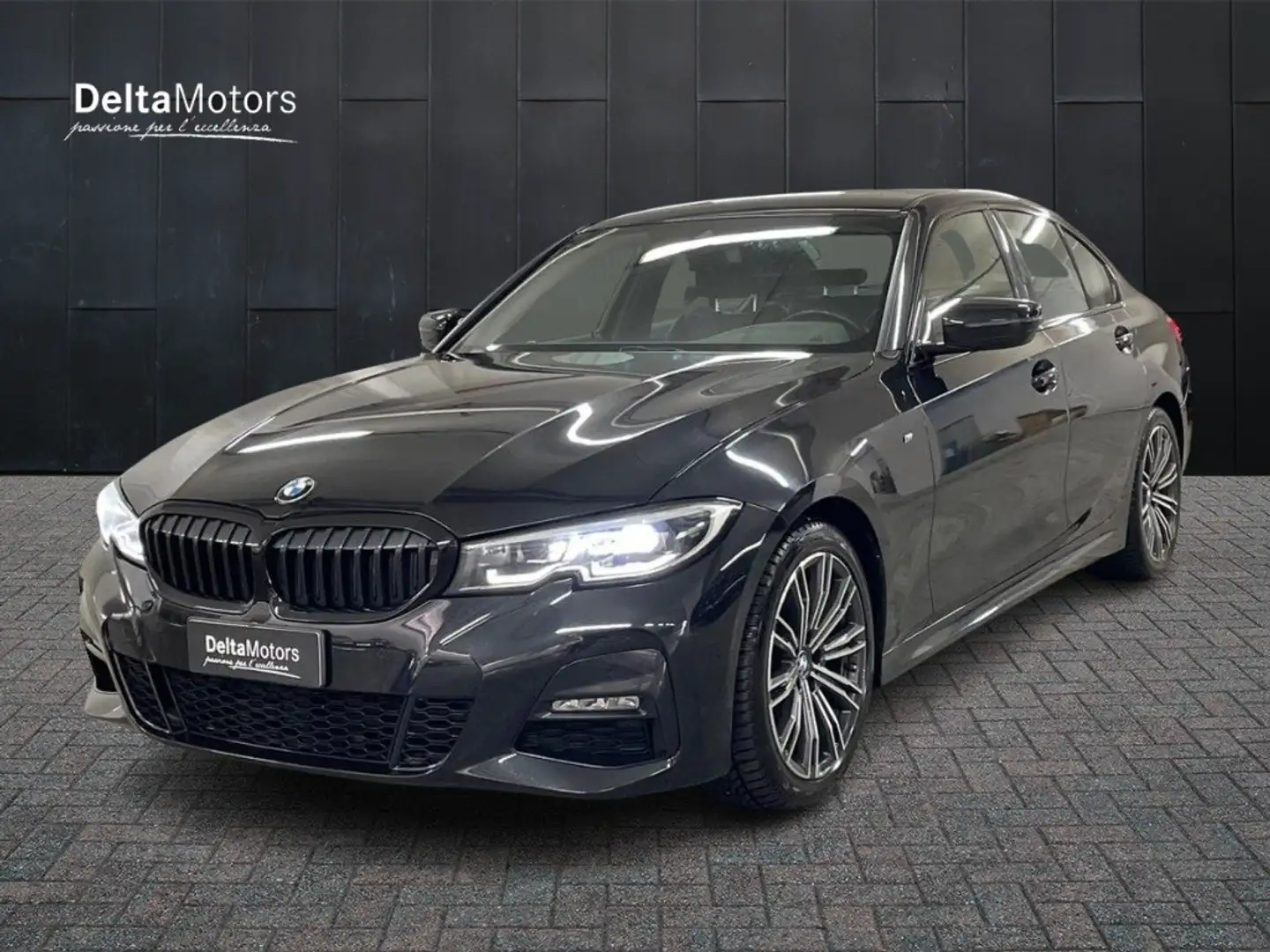 BMW 320 d mhev 48V xdrive Msport auto Nero - 1