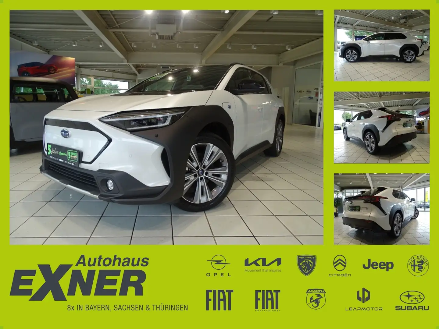 Subaru Solterra PLATINUM PLUS AWD Navi Weiß - 1