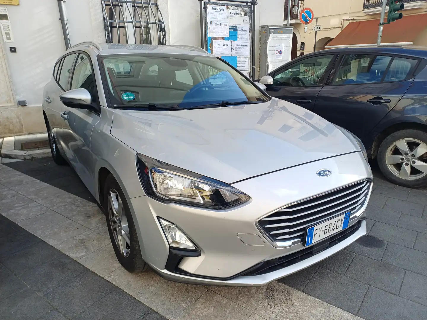 Ford Focus Focus V 2018 SW SW 1.5 ecoblue Business Co-pilot s Argento - 2