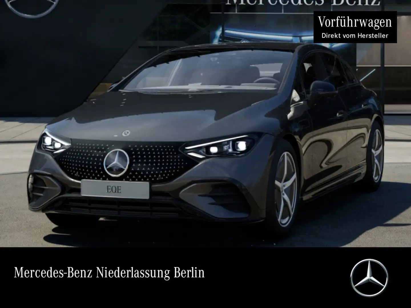 Mercedes-Benz EQE 350 AMG Burmester 3D Fahrass 360° Pano Distr. Grau - 1