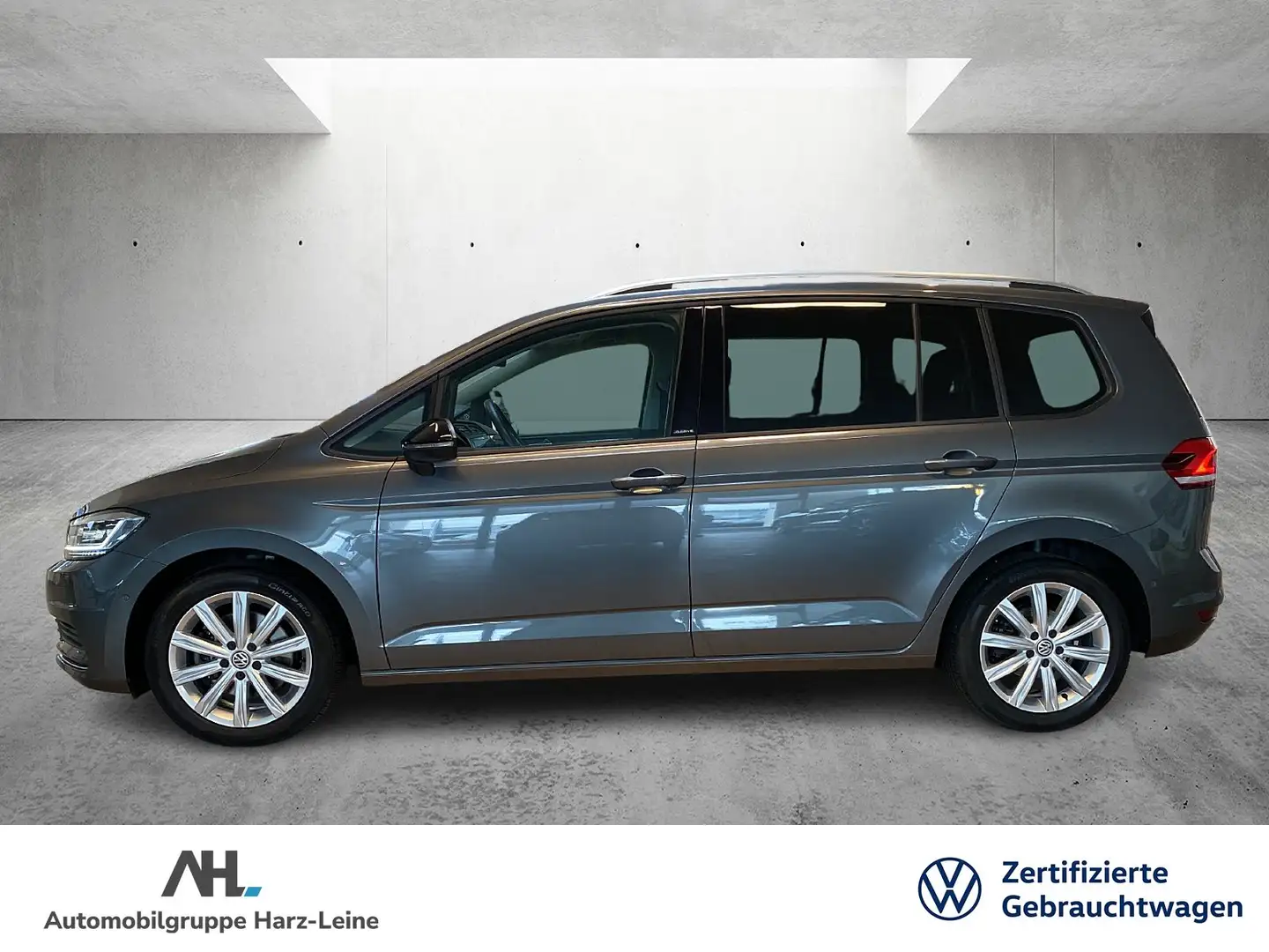 Volkswagen Touran 1.5 TSI IQ.Drive DSG AHK Stand.hz. Navi LED Gris - 2