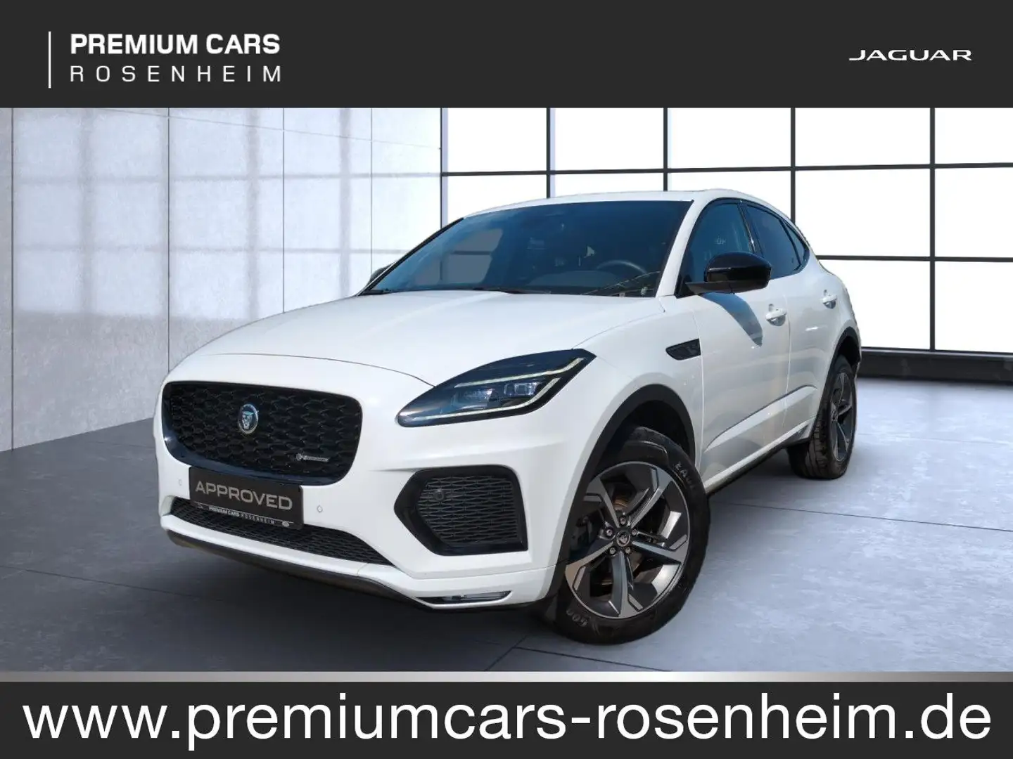 Jaguar E-Pace D200 R-Dynamic SE AWD Pano/Winter Bluetooth Blanc - 1