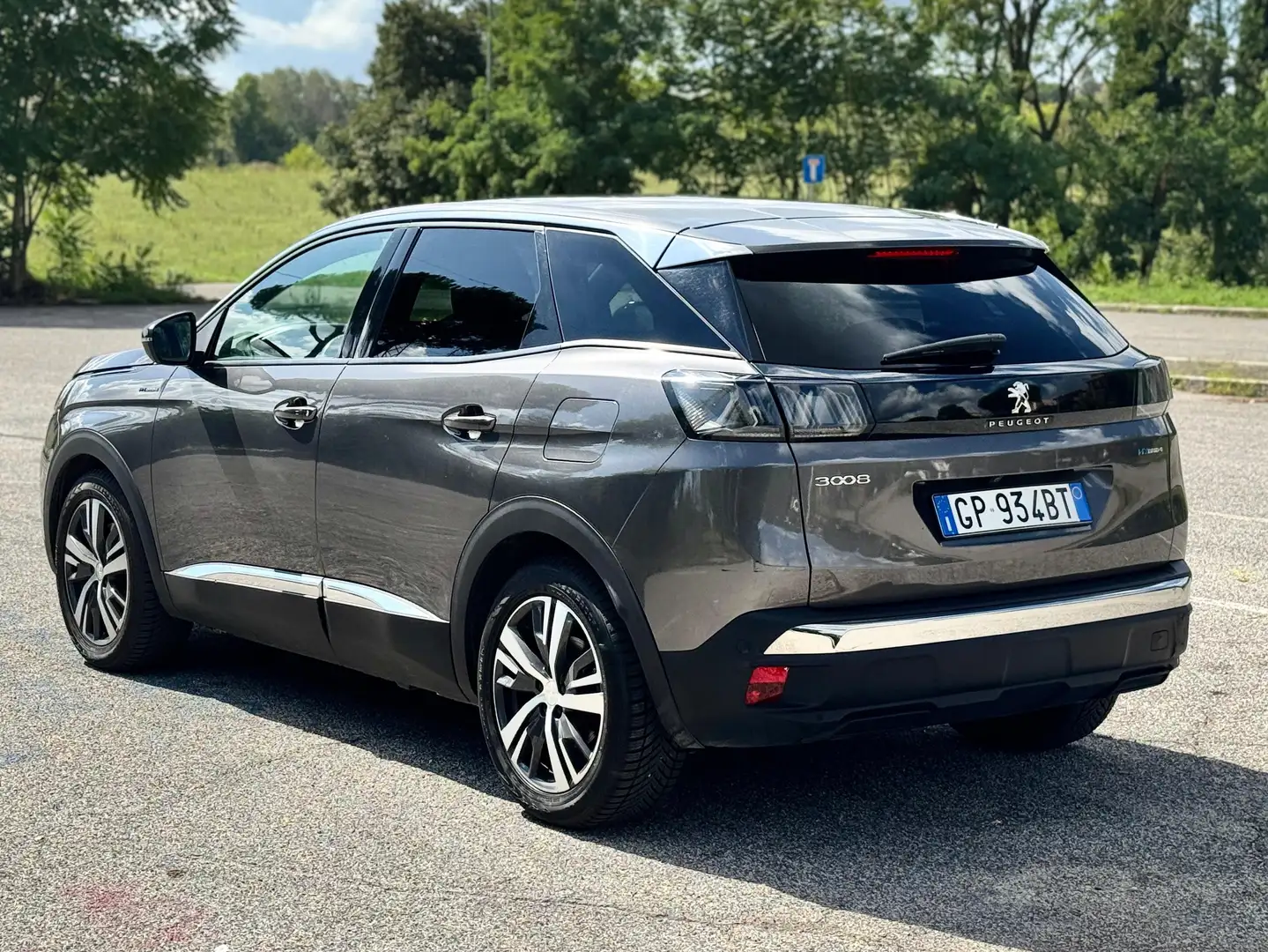 Peugeot 3008 PHEV 300CV Hybrid GT Line -PREZZO REALE- Grigio - 2