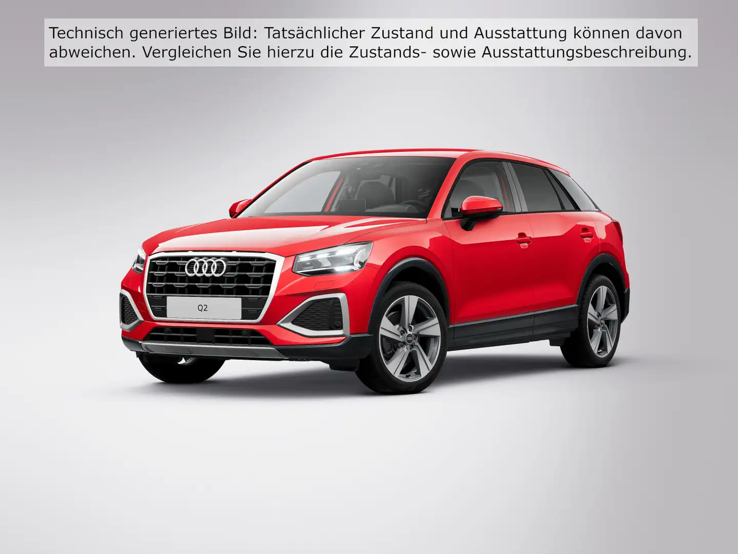 Audi Q2 35 TDI Advanced Matrix Navi AHZV S tronic Rot - 2