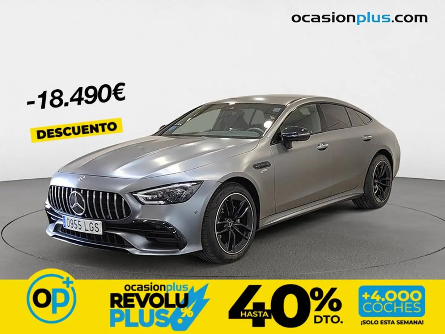 Mercedes-Benz AMG GT Coupé 53 4Matic+ Gris - 1