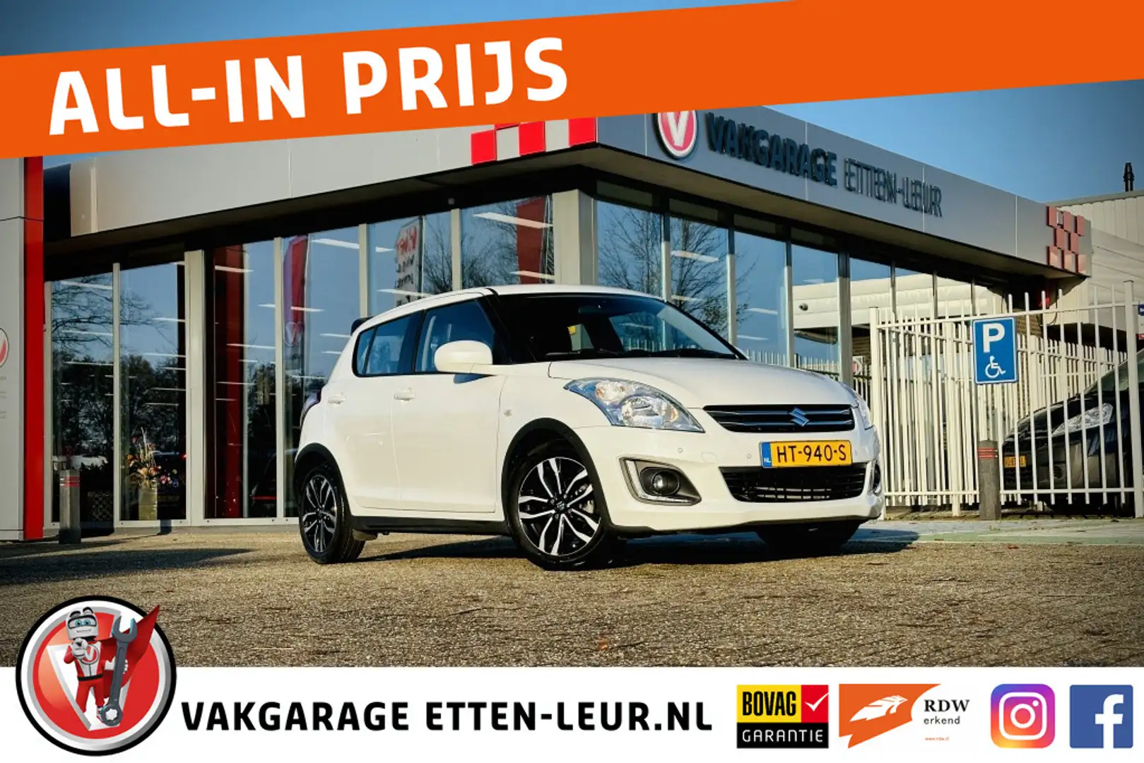 Suzuki Swift 1.2 Style EASSS | AIRCO | CRUISE | PDC | 5 DEURS Blanc - 1