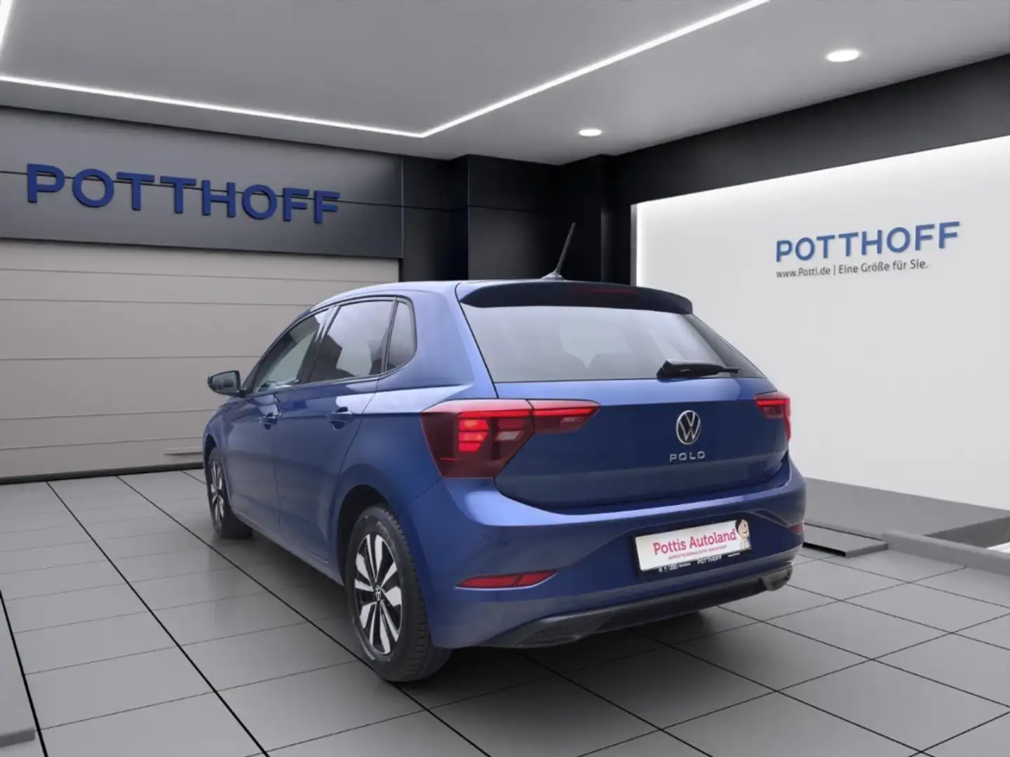 Volkswagen Polo 1.0 TSI MOVE NAVI KLIMA PDC LED Blau - 2