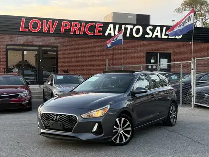 Gray 2018 Hyundai Elantra GT GLS FWD Hatchback Automatic