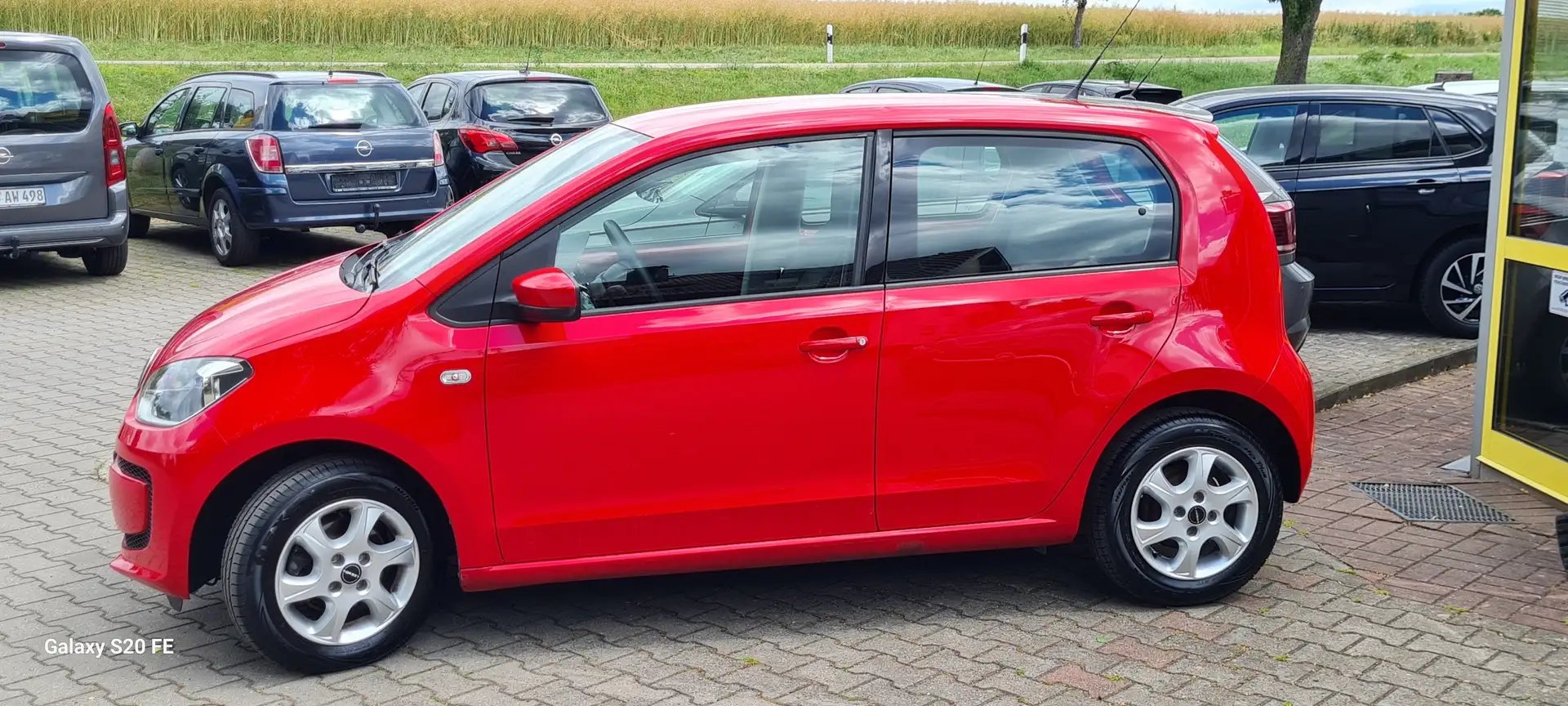 Volkswagen up! move up! -Klima LM-Räder - Rot - 2