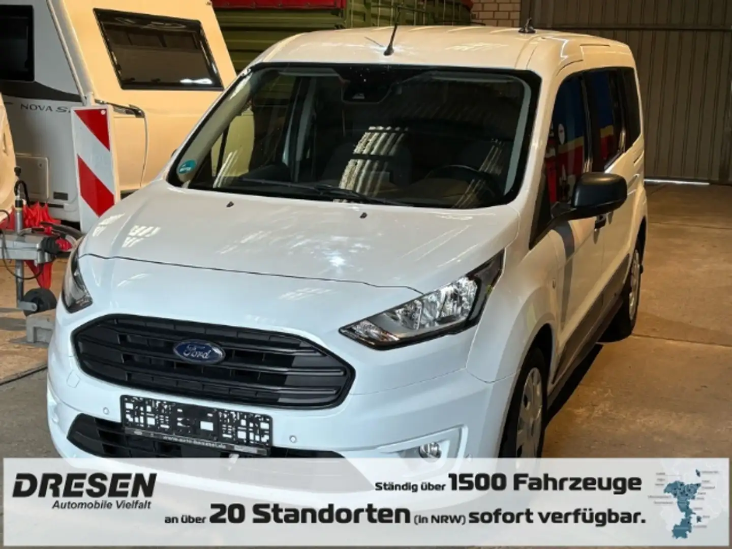 Ford Transit Connect lang Trend Kombi 1.5 EcoBlue 230 L2 Navi ACC DAB S Blanco - 1
