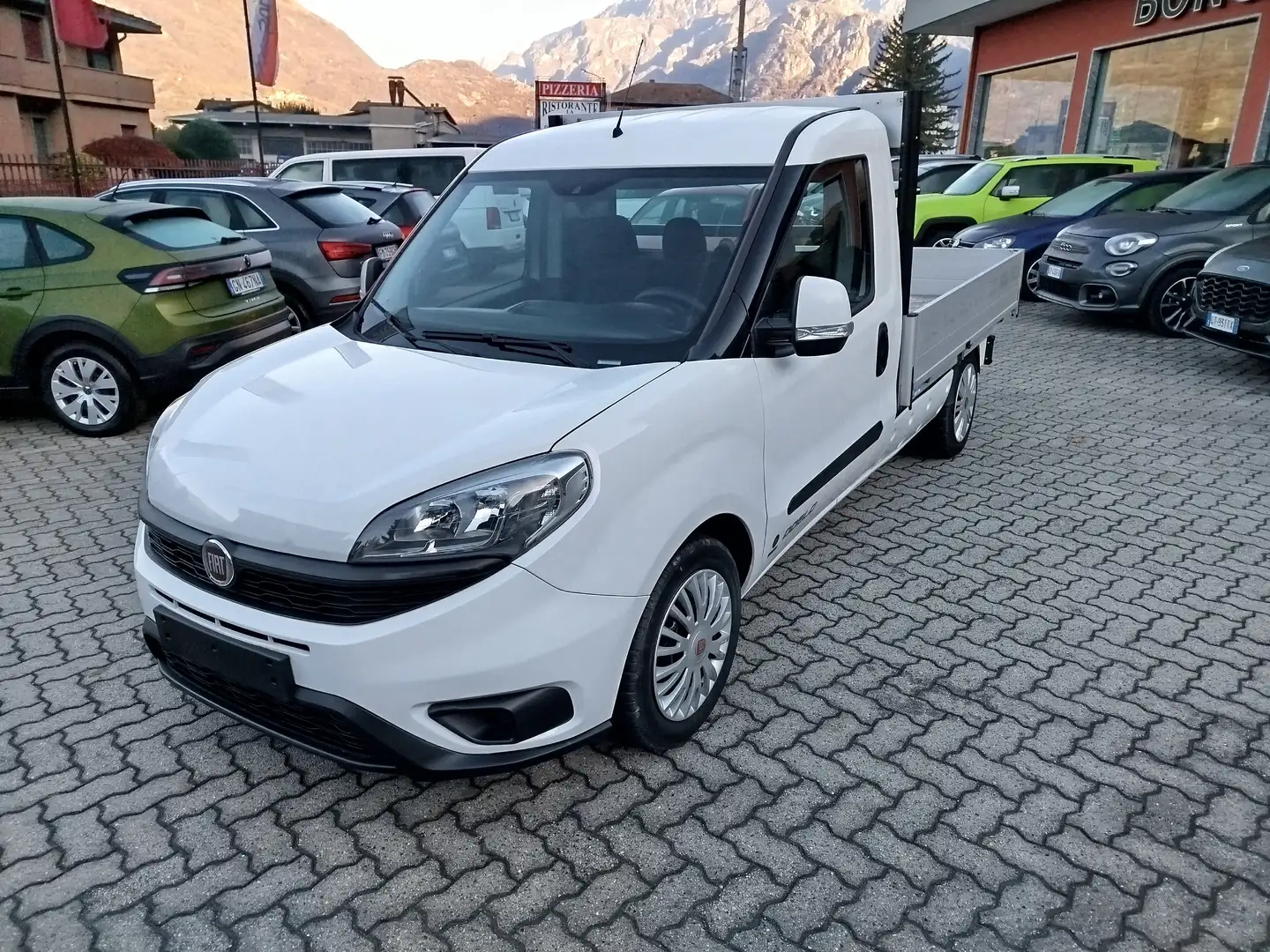 Fiat Doblo WORK UP 3 POSTI 1.3 MLJ 95 CV IVA ESCLUSA Bianco - 2