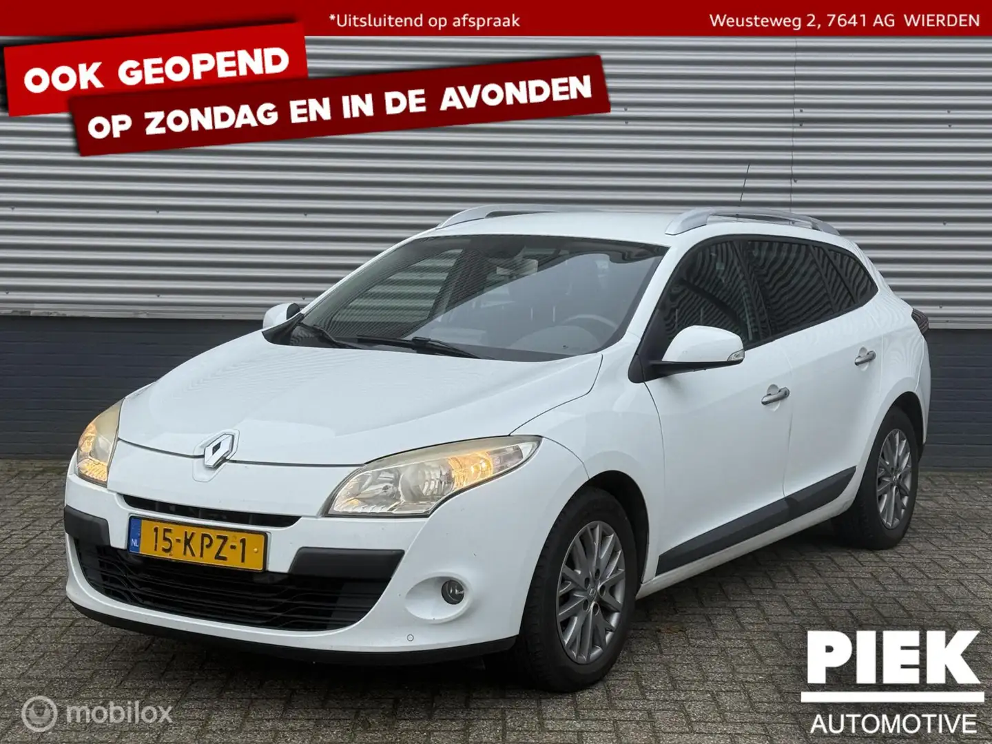 Renault Megane Estate 1.4 TCe Dynamique TREKHAAK Weiß - 1