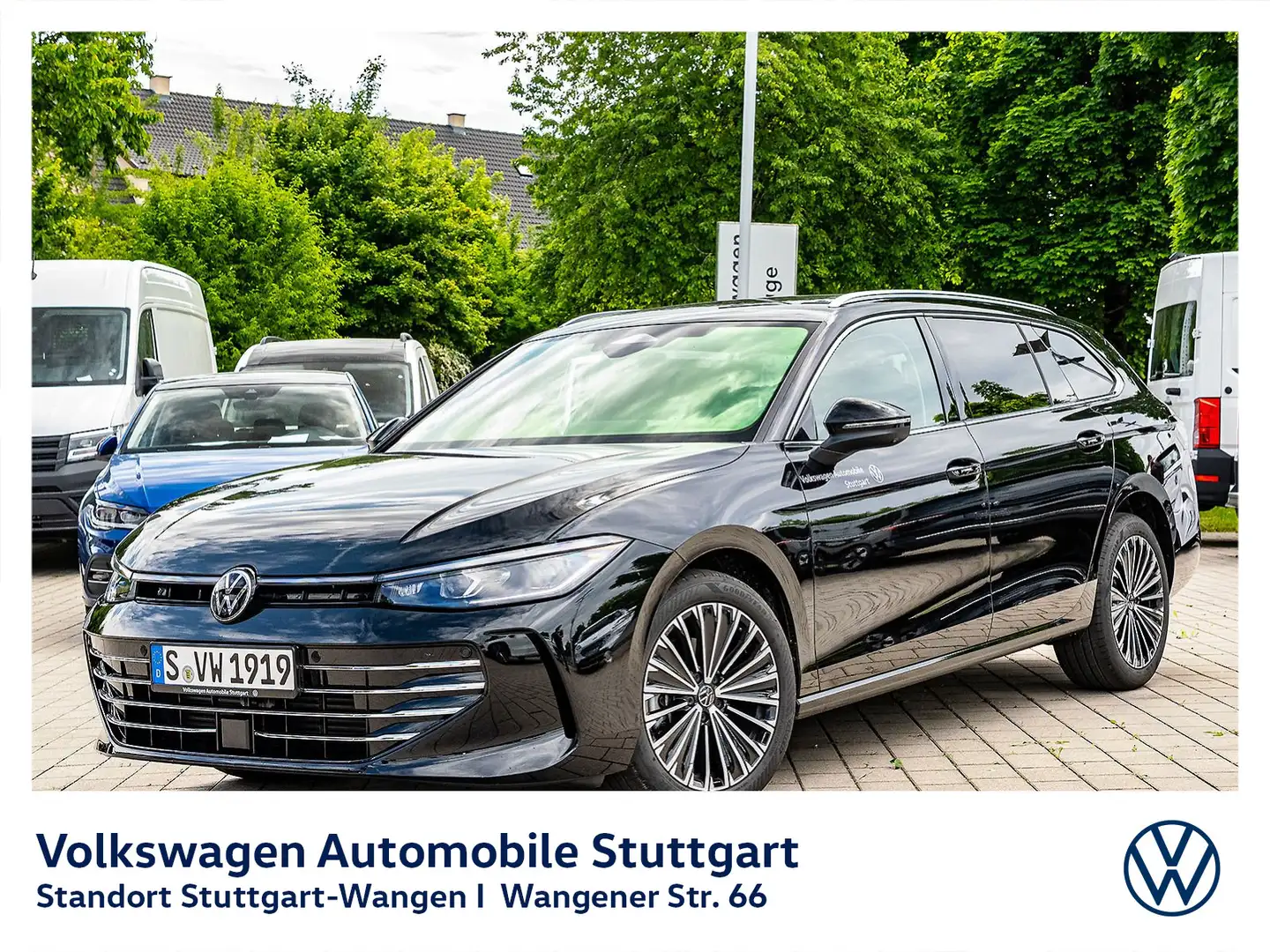 Volkswagen Passat Variant Elegance 2,0 l TDI SCR 110 kW Kli Schwarz - 1