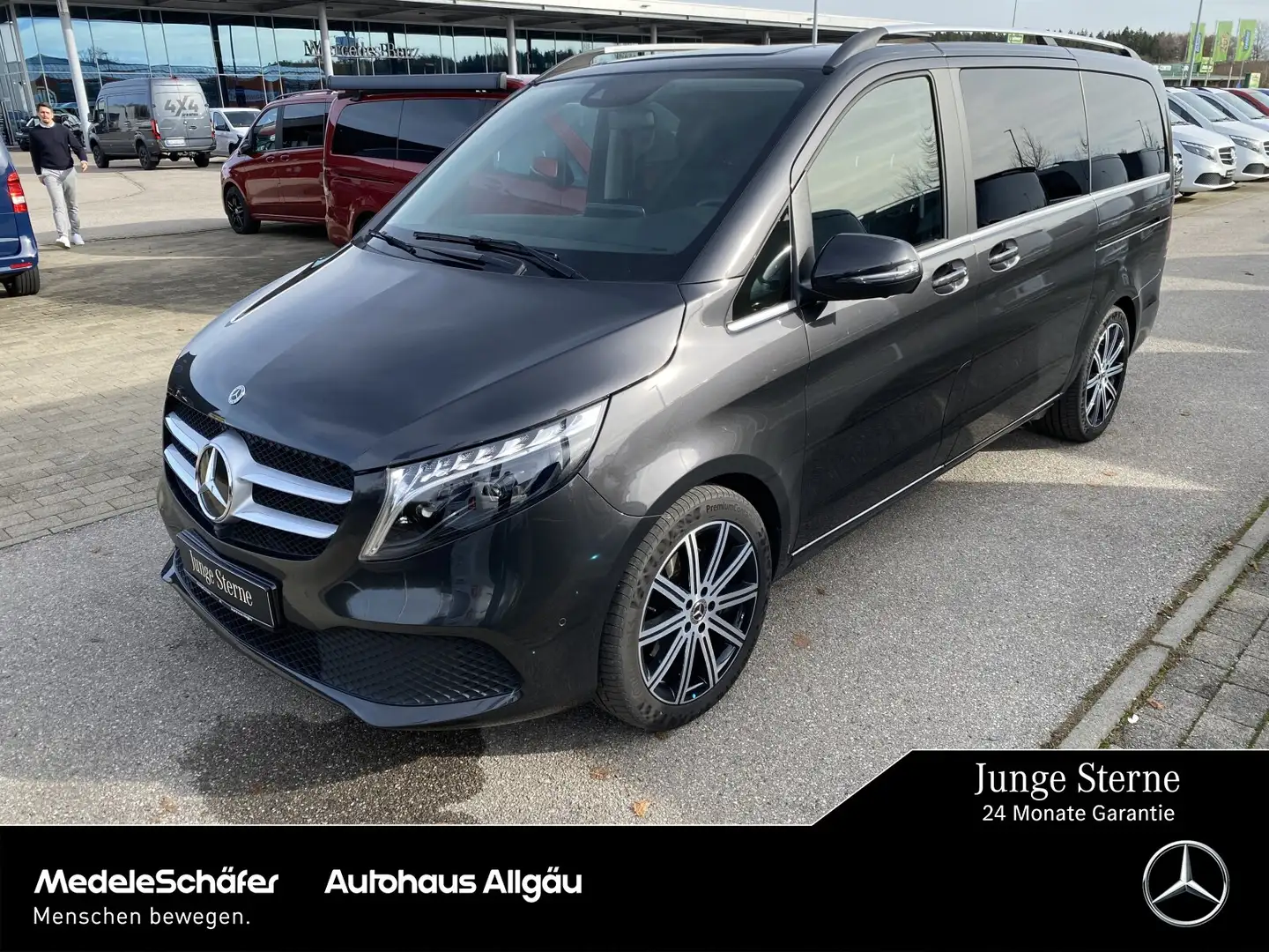 Mercedes-Benz V 300 V 300 d AVANTGARDE EDITION L EL SITZE AHK 2,5TO Grau - 1