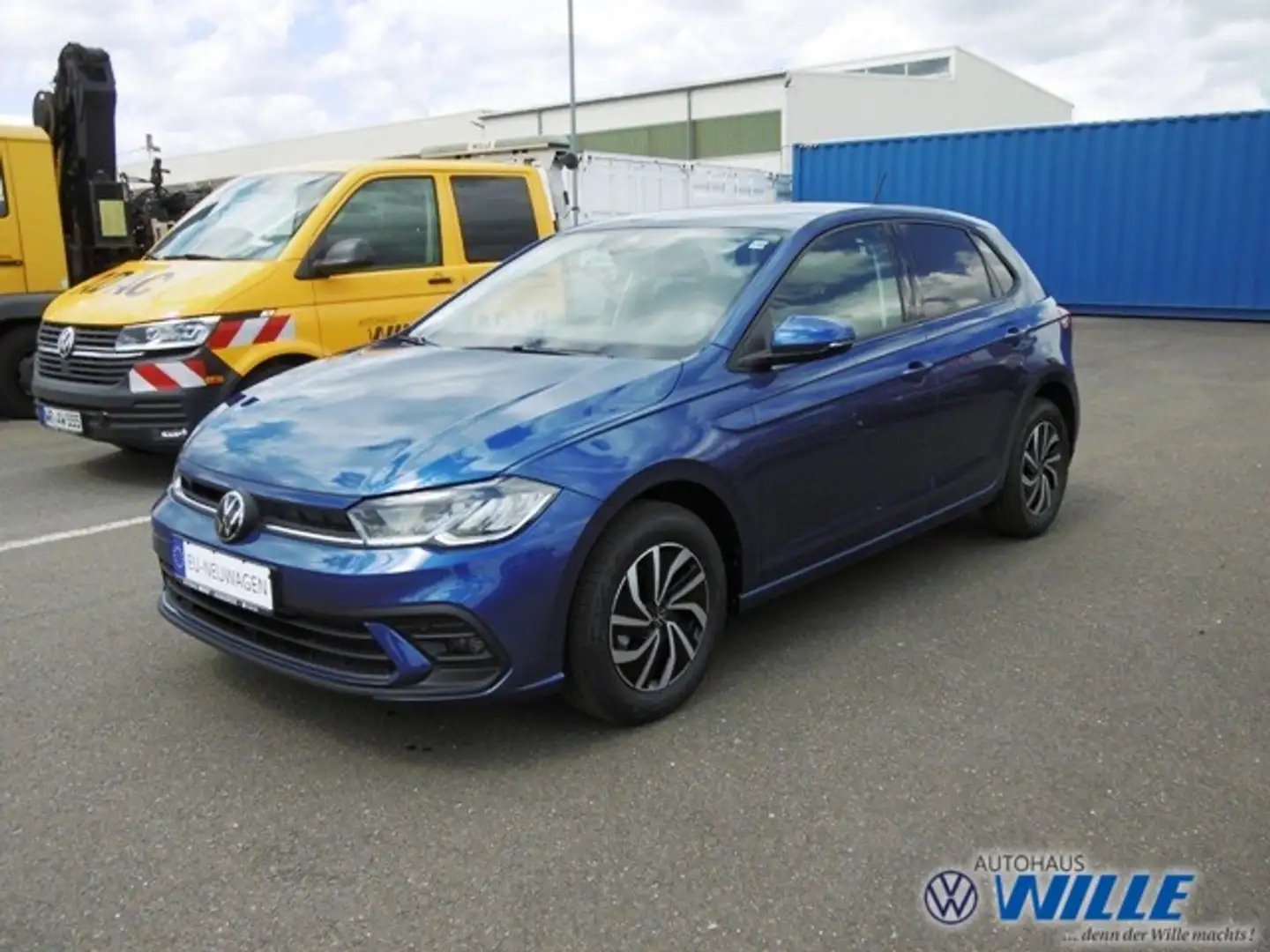 Volkswagen Polo 1.0 TSI OPF Life Klima Rückfahrkamera Sitzheizung Blauw - 1